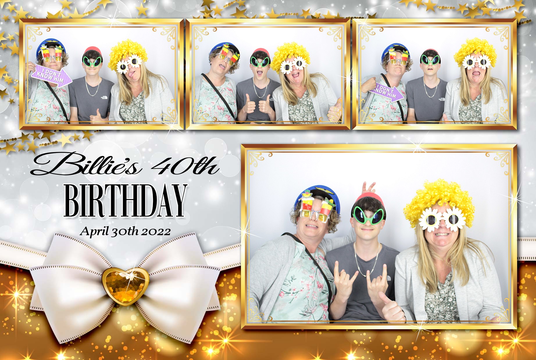 Billie's 40th Birthday  | View more photos from the event at gallery.myphotoboothexperience.co.uk/u/MyPhotoBoothExperienceLtd/Billies-40th-Birthday