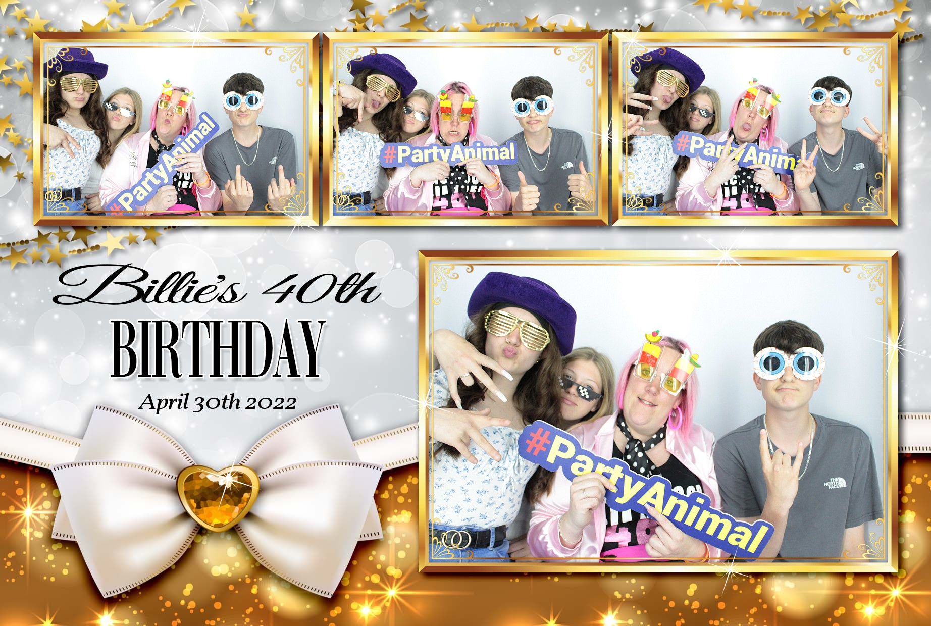 Billie's 40th Birthday  | View more photos from the event at gallery.myphotoboothexperience.co.uk/u/MyPhotoBoothExperienceLtd/Billies-40th-Birthday