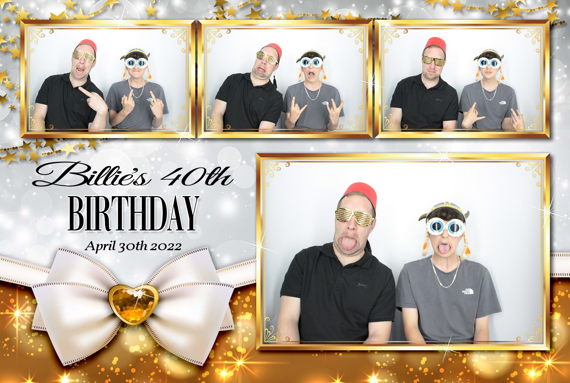 Billie's 40th Birthday  | View more photos from the event at gallery.myphotoboothexperience.co.uk/u/MyPhotoBoothExperienceLtd/Billies-40th-Birthday