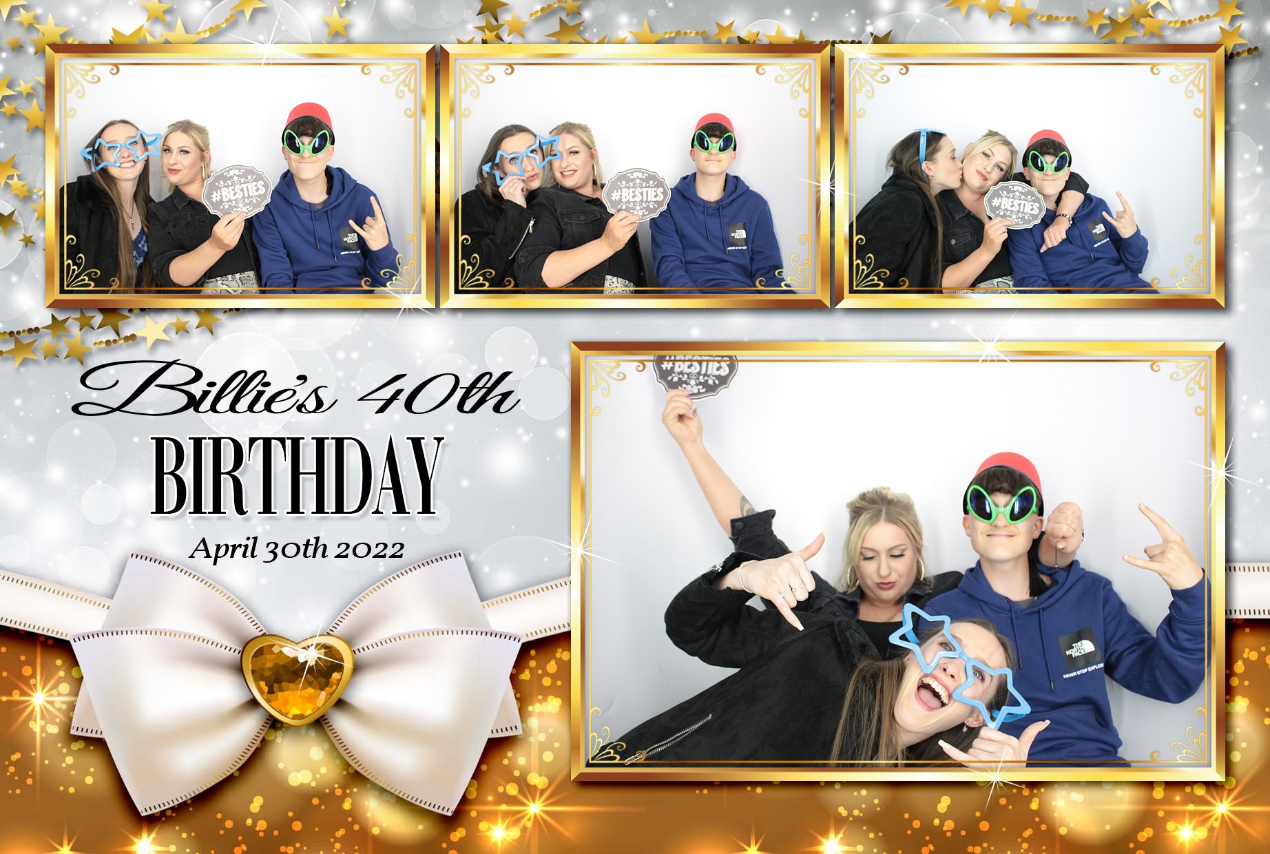 Billie's 40th Birthday  | View more photos from the event at gallery.myphotoboothexperience.co.uk/u/MyPhotoBoothExperienceLtd/Billies-40th-Birthday