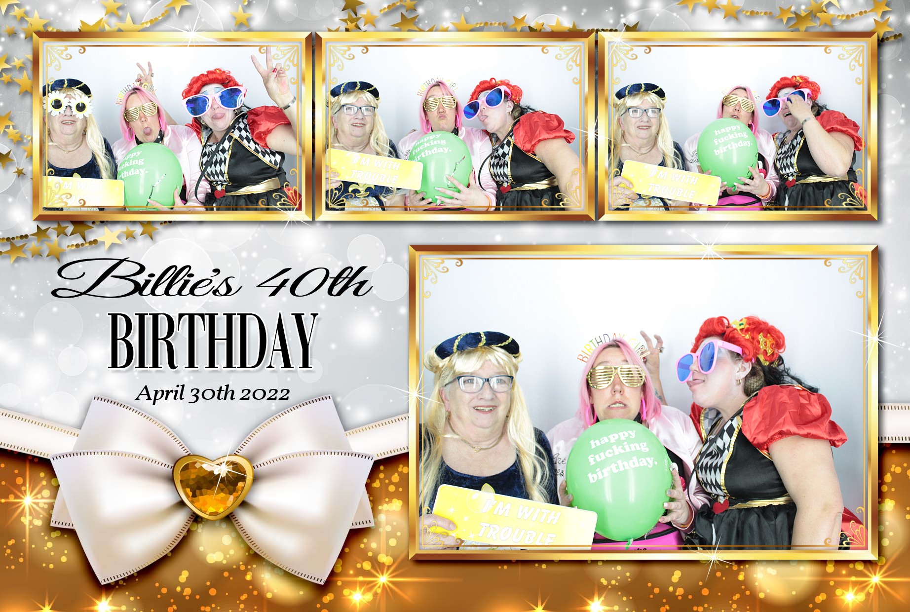 Billie's 40th Birthday  | View more photos from the event at gallery.myphotoboothexperience.co.uk/u/MyPhotoBoothExperienceLtd/Billies-40th-Birthday