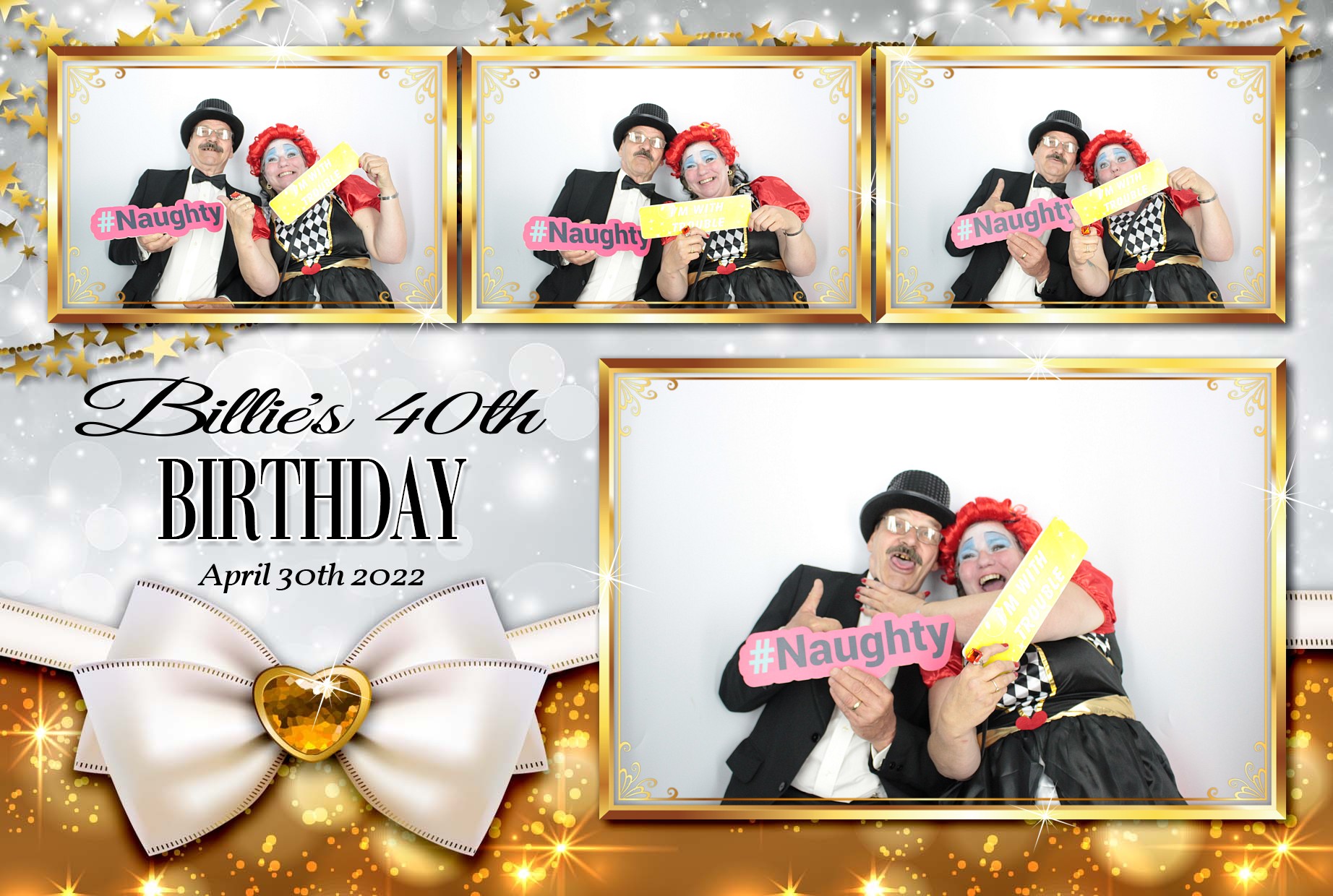Billie's 40th Birthday  | View more photos from the event at gallery.myphotoboothexperience.co.uk/u/MyPhotoBoothExperienceLtd/Billies-40th-Birthday