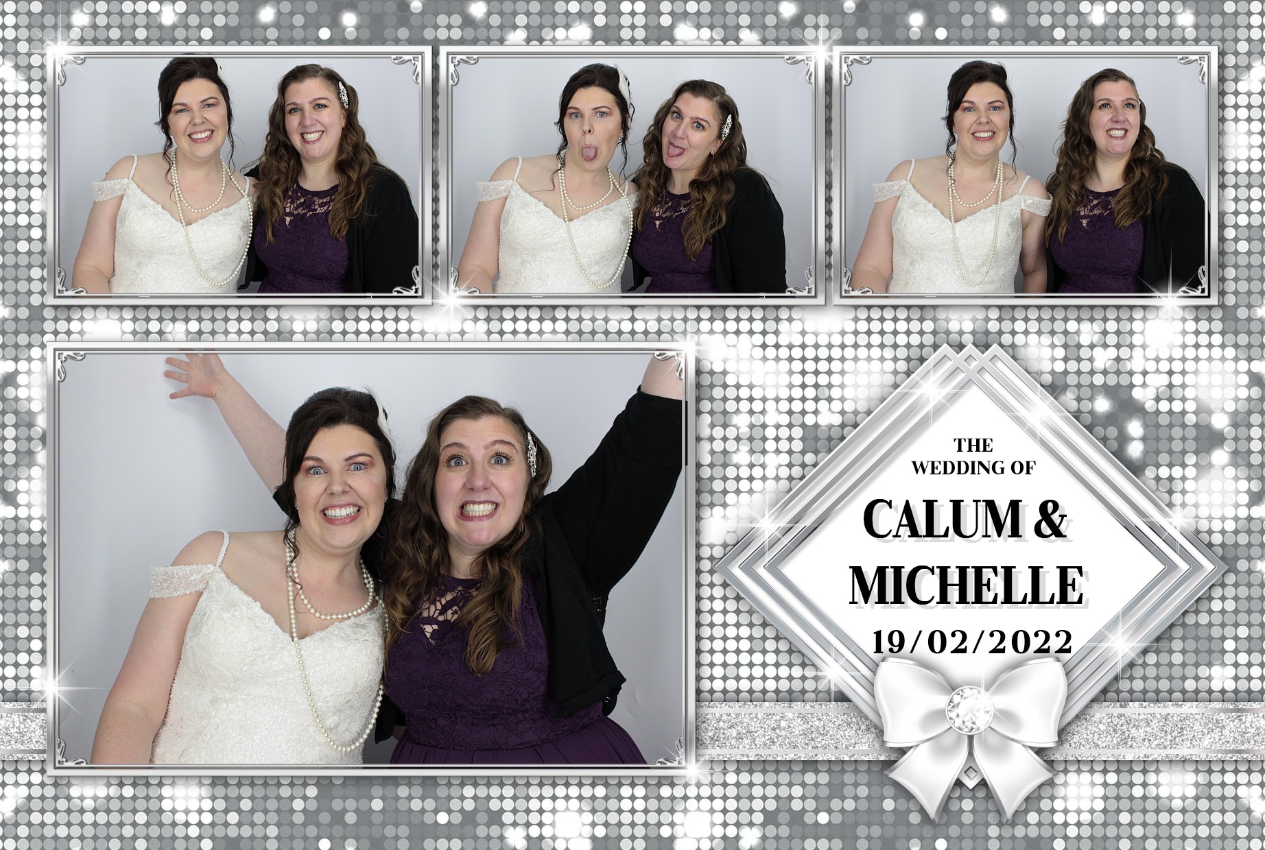 Calum and Michelle's  Wedding  | View more photos from the event at gallery.myphotoboothexperience.co.uk/u/MyPhotoBoothExperienceLtd/Calum-and-Michelles-Wedding