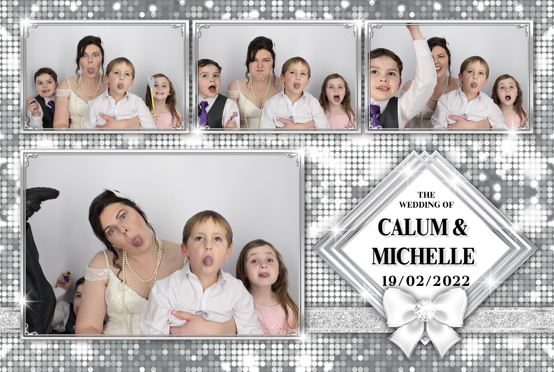 Calum and Michelle's  Wedding  | View more photos from the event at gallery.myphotoboothexperience.co.uk/u/MyPhotoBoothExperienceLtd/Calum-and-Michelles-Wedding