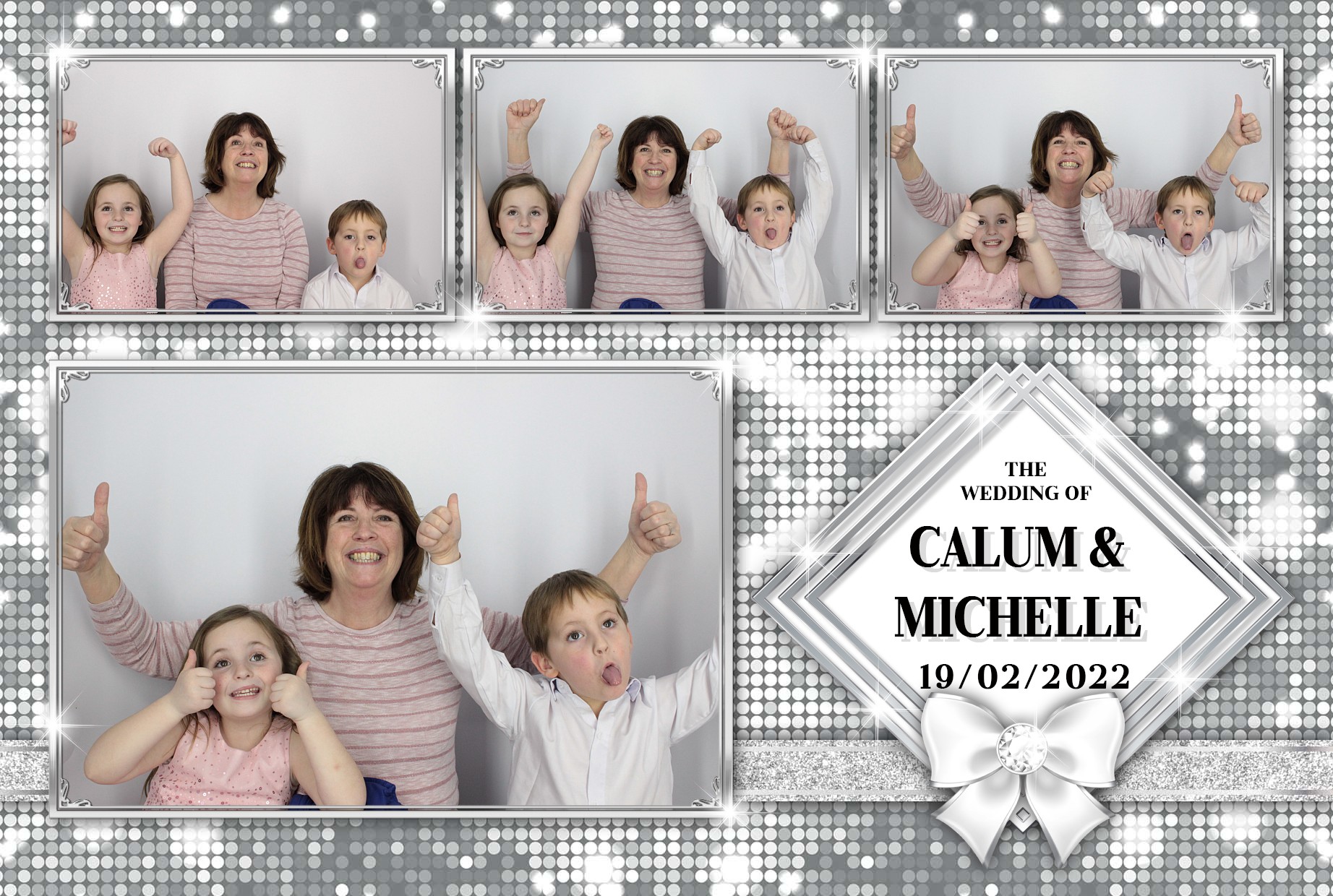 Calum and Michelle's  Wedding  | View more photos from the event at gallery.myphotoboothexperience.co.uk/u/MyPhotoBoothExperienceLtd/Calum-and-Michelles-Wedding