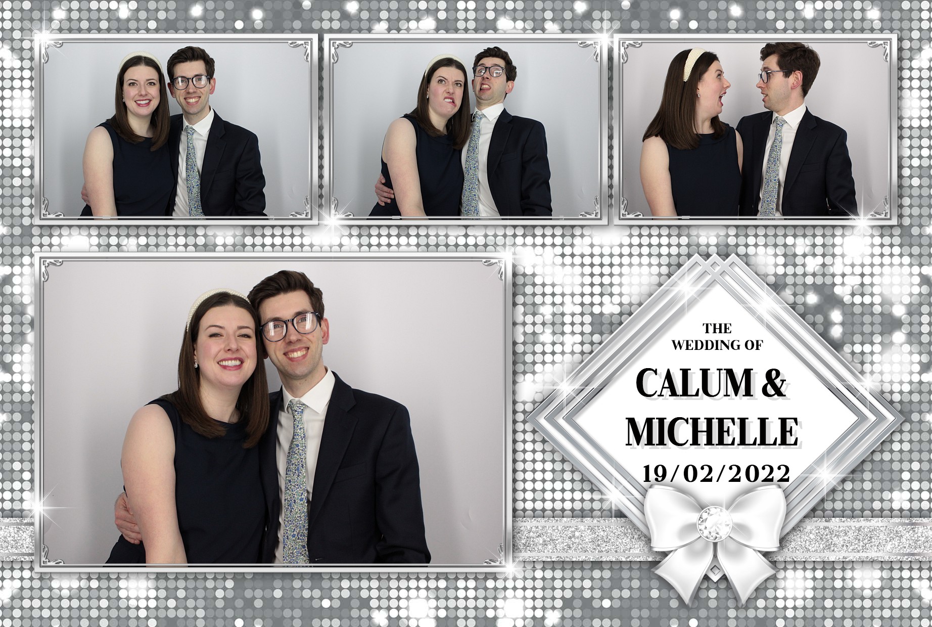 Calum and Michelle's  Wedding  | View more photos from the event at gallery.myphotoboothexperience.co.uk/u/MyPhotoBoothExperienceLtd/Calum-and-Michelles-Wedding