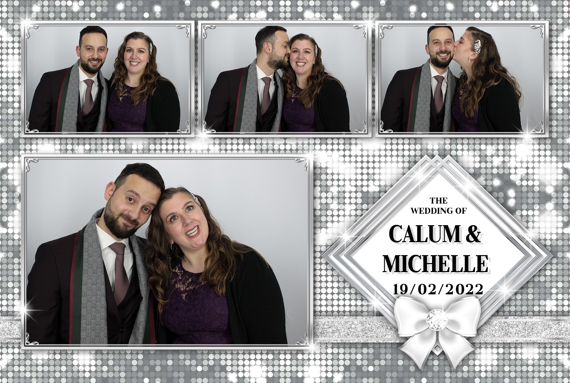Calum and Michelle's  Wedding  | View more photos from the event at gallery.myphotoboothexperience.co.uk/u/MyPhotoBoothExperienceLtd/Calum-and-Michelles-Wedding