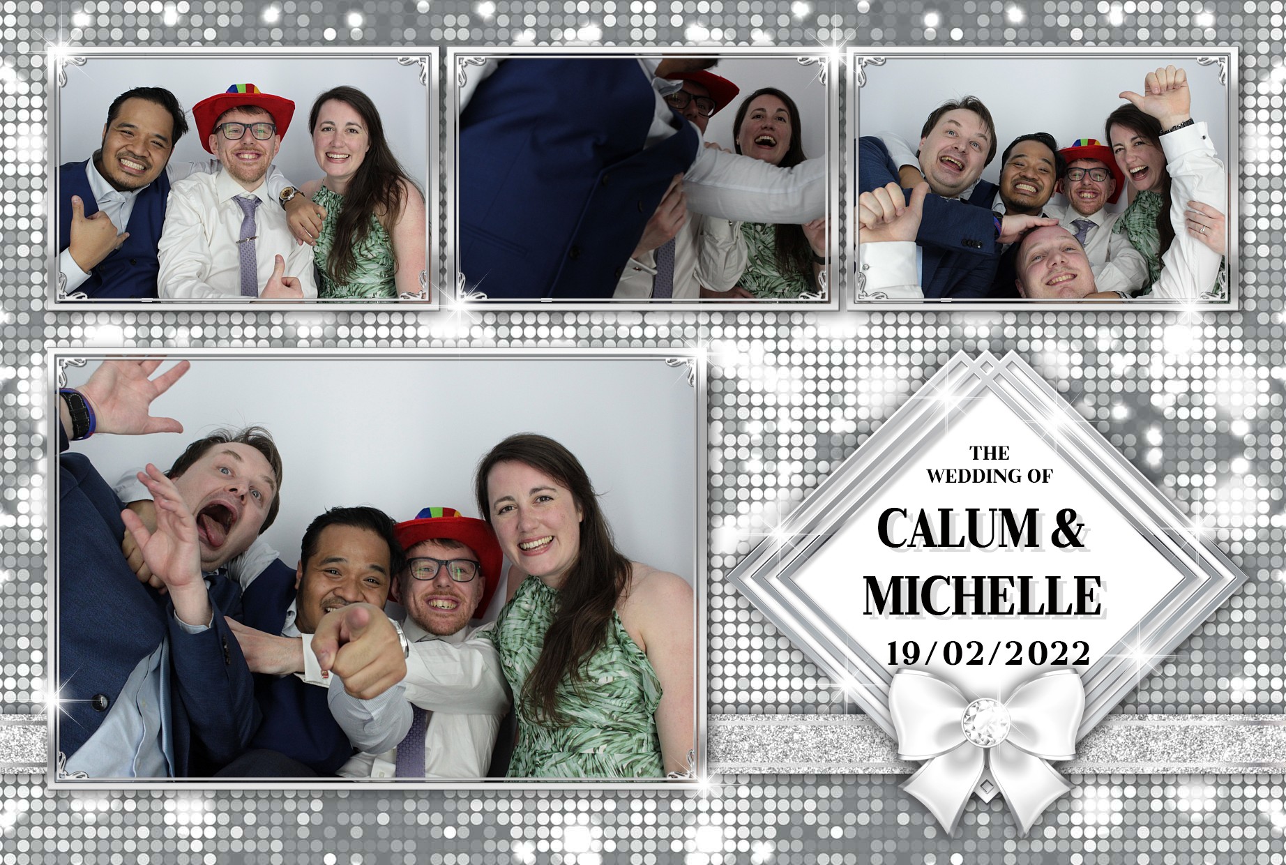 Calum and Michelle's  Wedding  | View more photos from the event at gallery.myphotoboothexperience.co.uk/u/MyPhotoBoothExperienceLtd/Calum-and-Michelles-Wedding