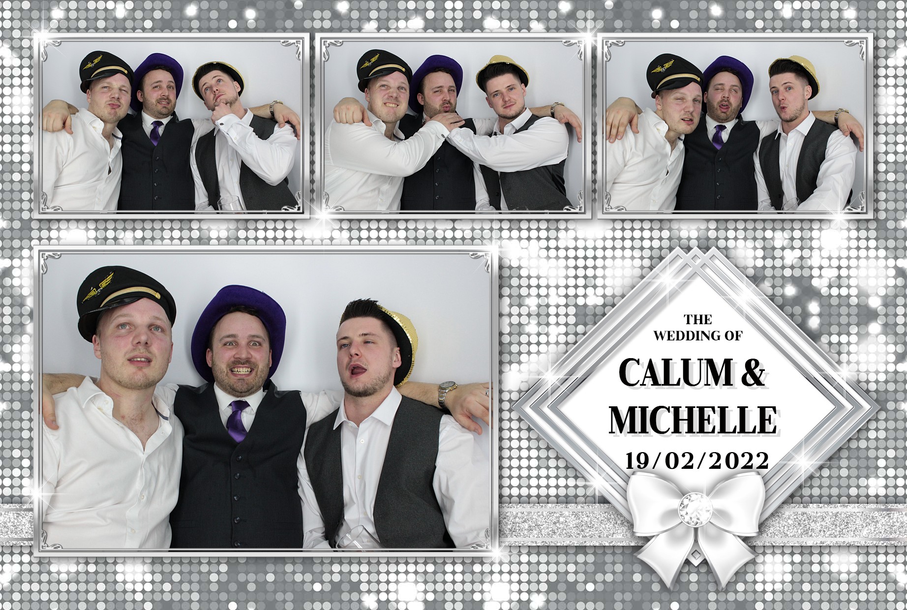 Calum and Michelle's  Wedding  | View more photos from the event at gallery.myphotoboothexperience.co.uk/u/MyPhotoBoothExperienceLtd/Calum-and-Michelles-Wedding