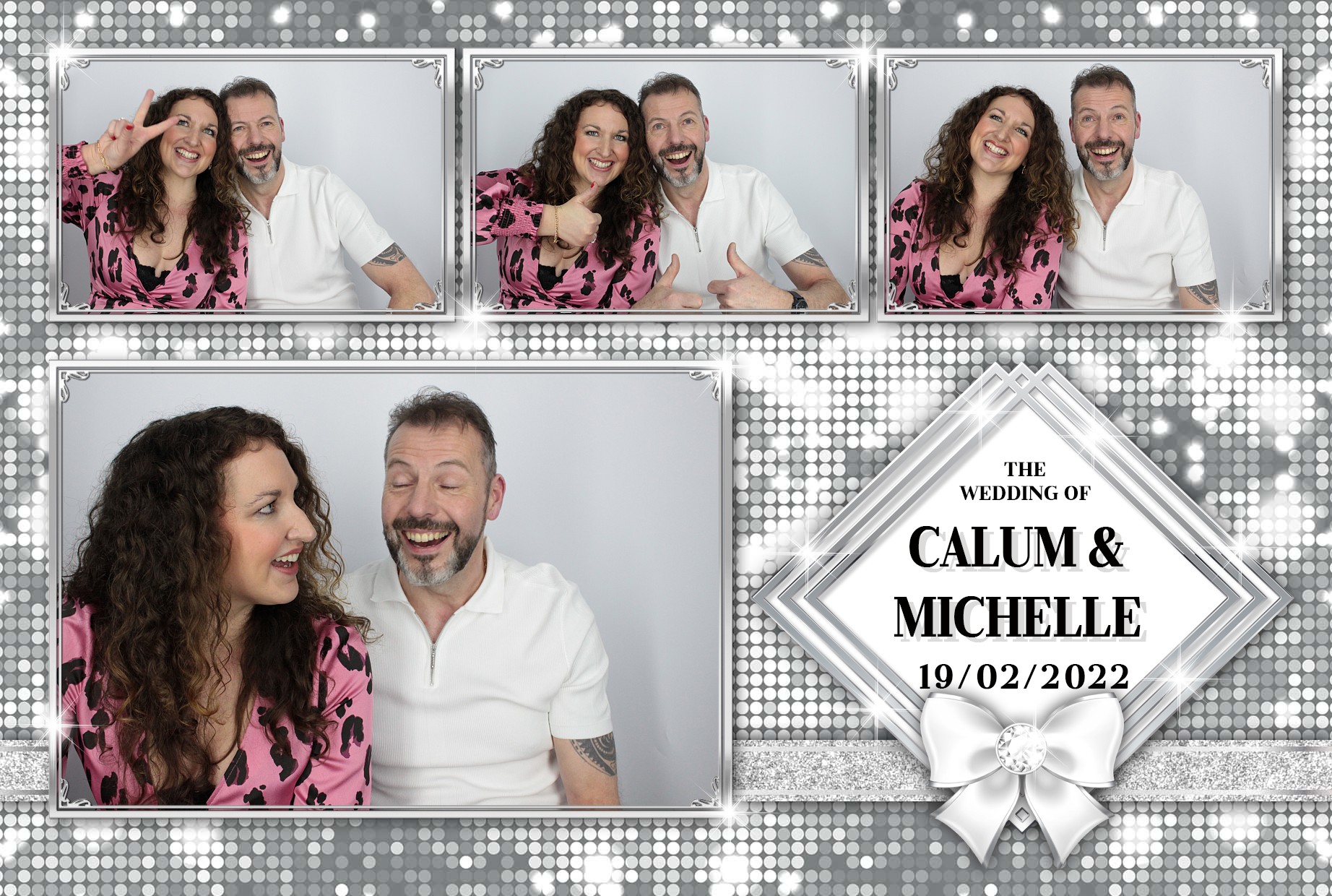 Calum and Michelle's  Wedding  | View more photos from the event at gallery.myphotoboothexperience.co.uk/u/MyPhotoBoothExperienceLtd/Calum-and-Michelles-Wedding