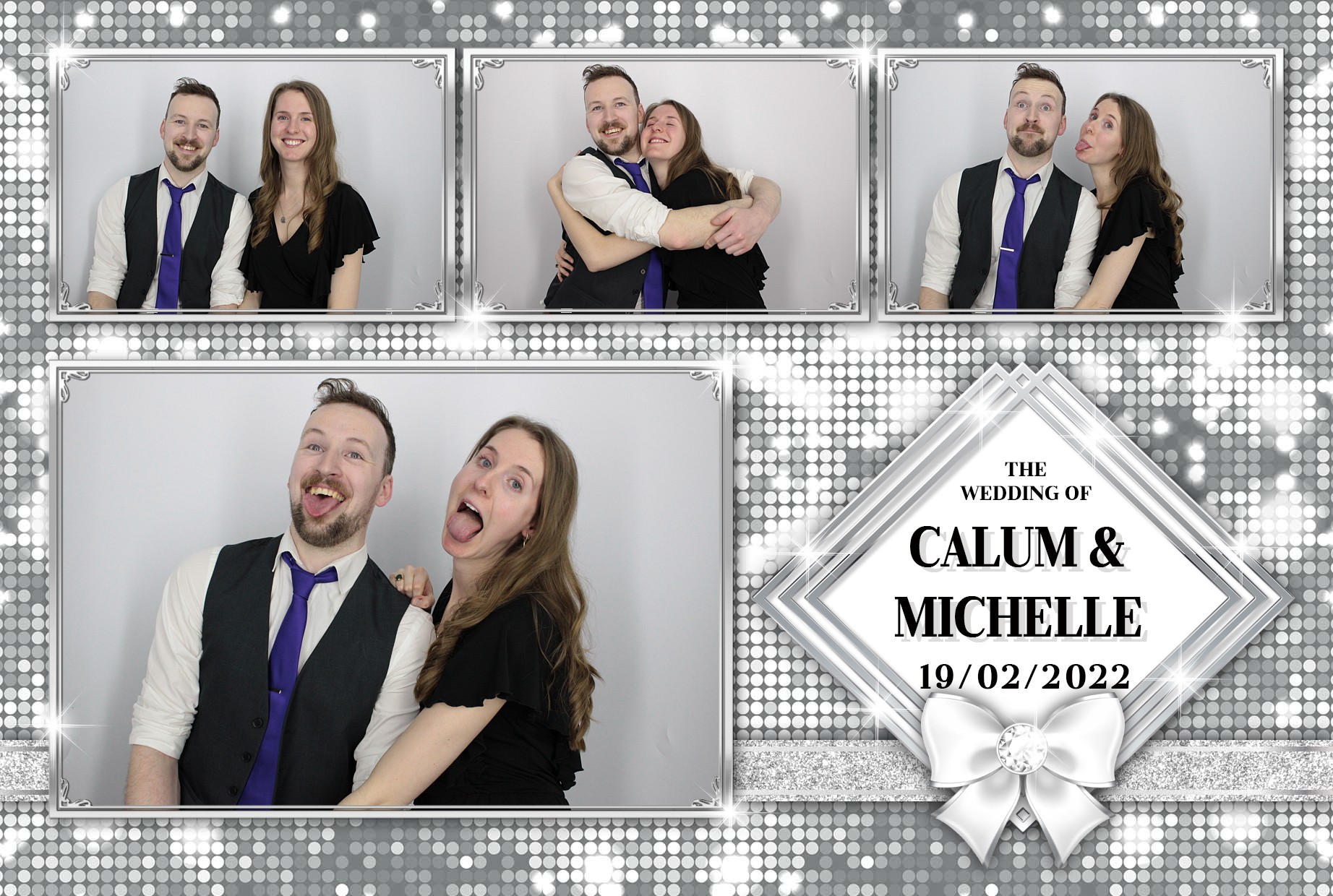 Calum and Michelle's  Wedding  | View more photos from the event at gallery.myphotoboothexperience.co.uk/u/MyPhotoBoothExperienceLtd/Calum-and-Michelles-Wedding