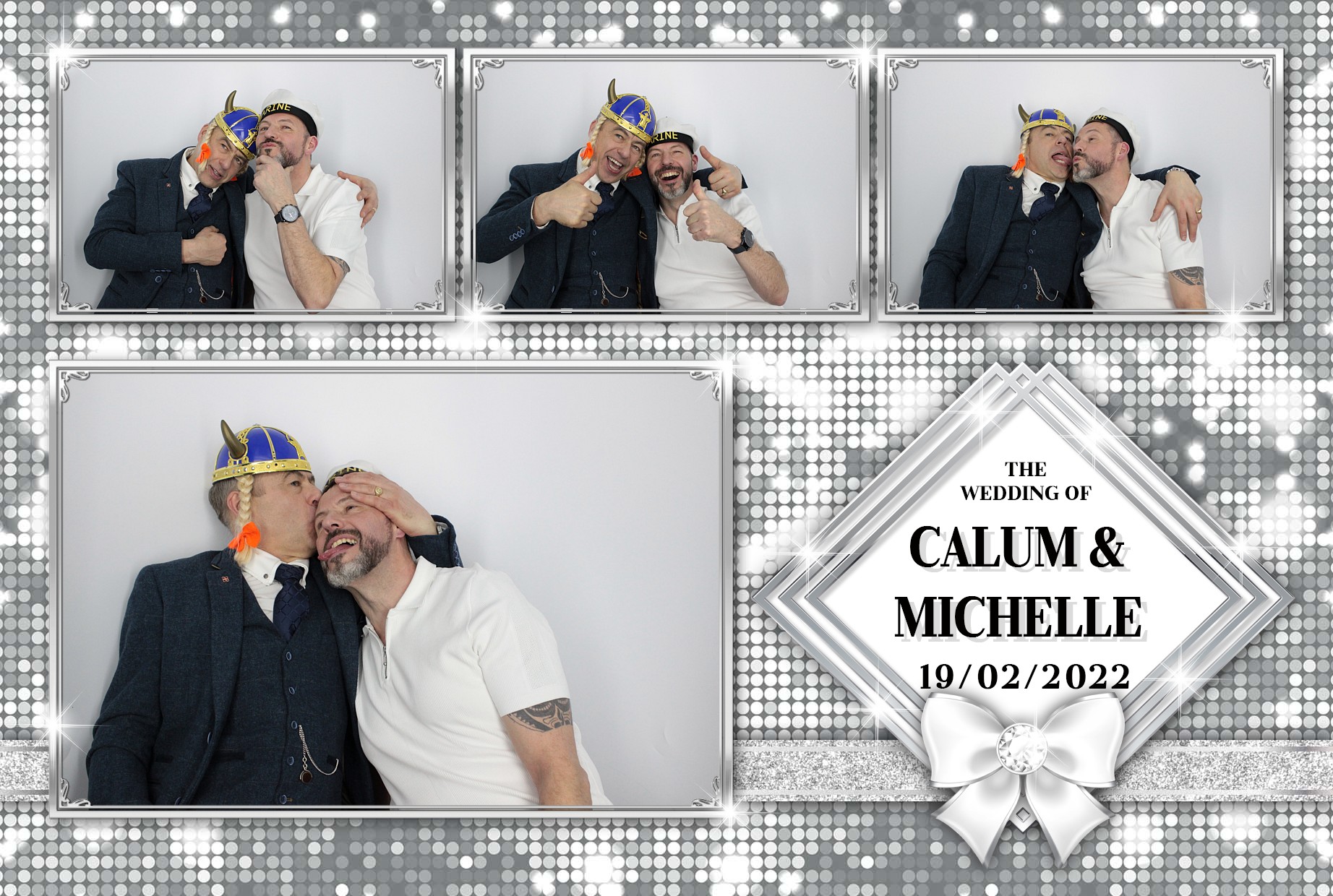 Calum and Michelle's  Wedding  | View more photos from the event at gallery.myphotoboothexperience.co.uk/u/MyPhotoBoothExperienceLtd/Calum-and-Michelles-Wedding