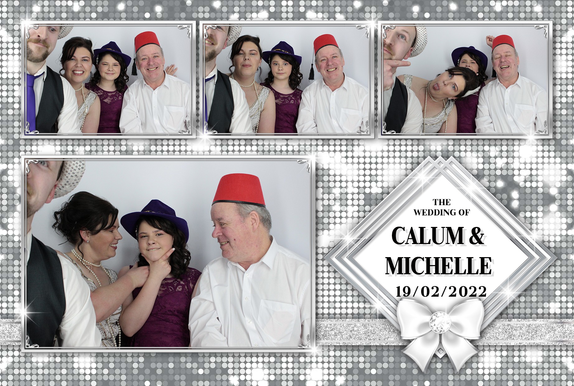 Calum and Michelle's  Wedding  | View more photos from the event at gallery.myphotoboothexperience.co.uk/u/MyPhotoBoothExperienceLtd/Calum-and-Michelles-Wedding