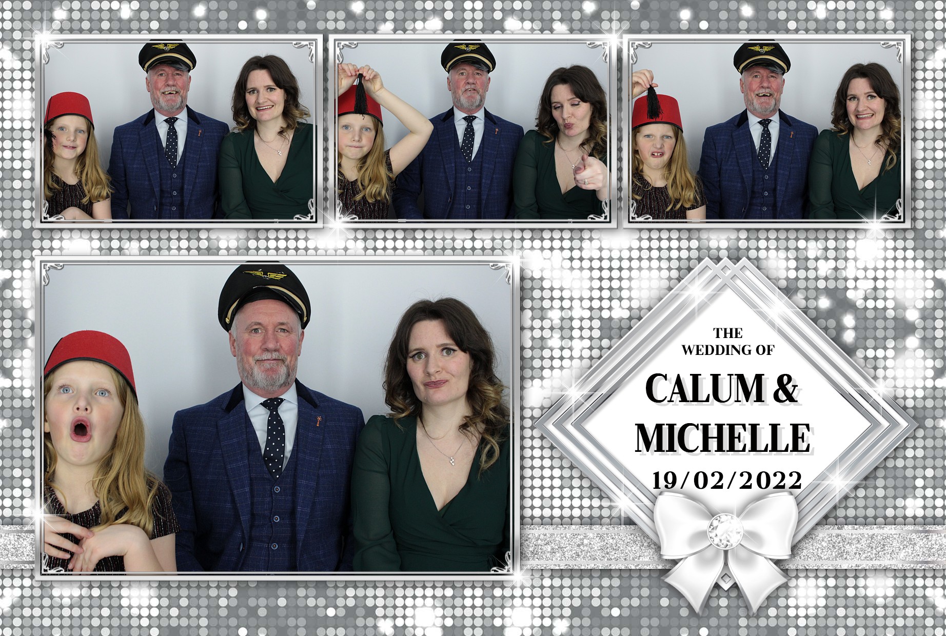 Calum and Michelle's  Wedding  | View more photos from the event at gallery.myphotoboothexperience.co.uk/u/MyPhotoBoothExperienceLtd/Calum-and-Michelles-Wedding