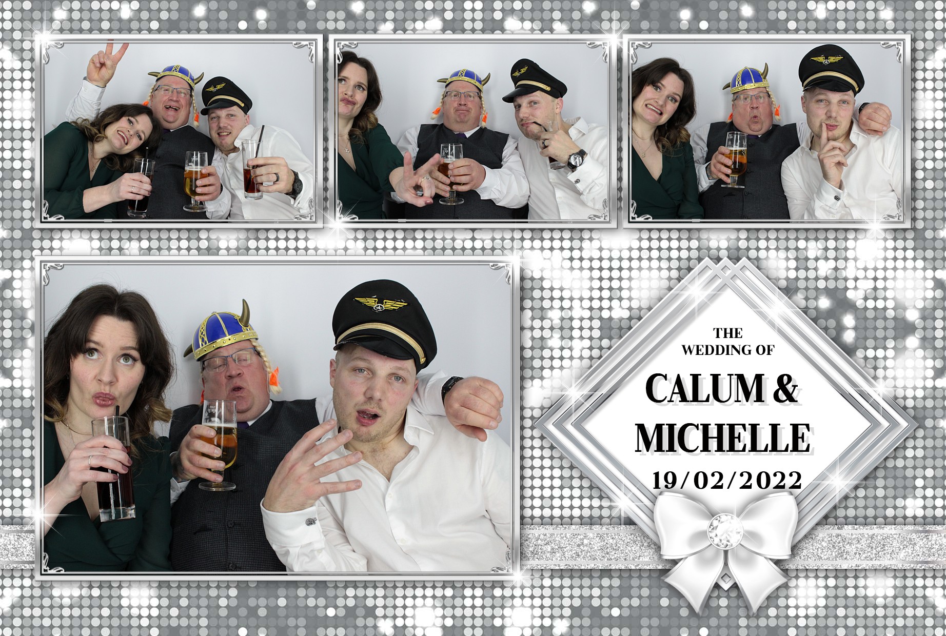 Calum and Michelle's  Wedding  | View more photos from the event at gallery.myphotoboothexperience.co.uk/u/MyPhotoBoothExperienceLtd/Calum-and-Michelles-Wedding
