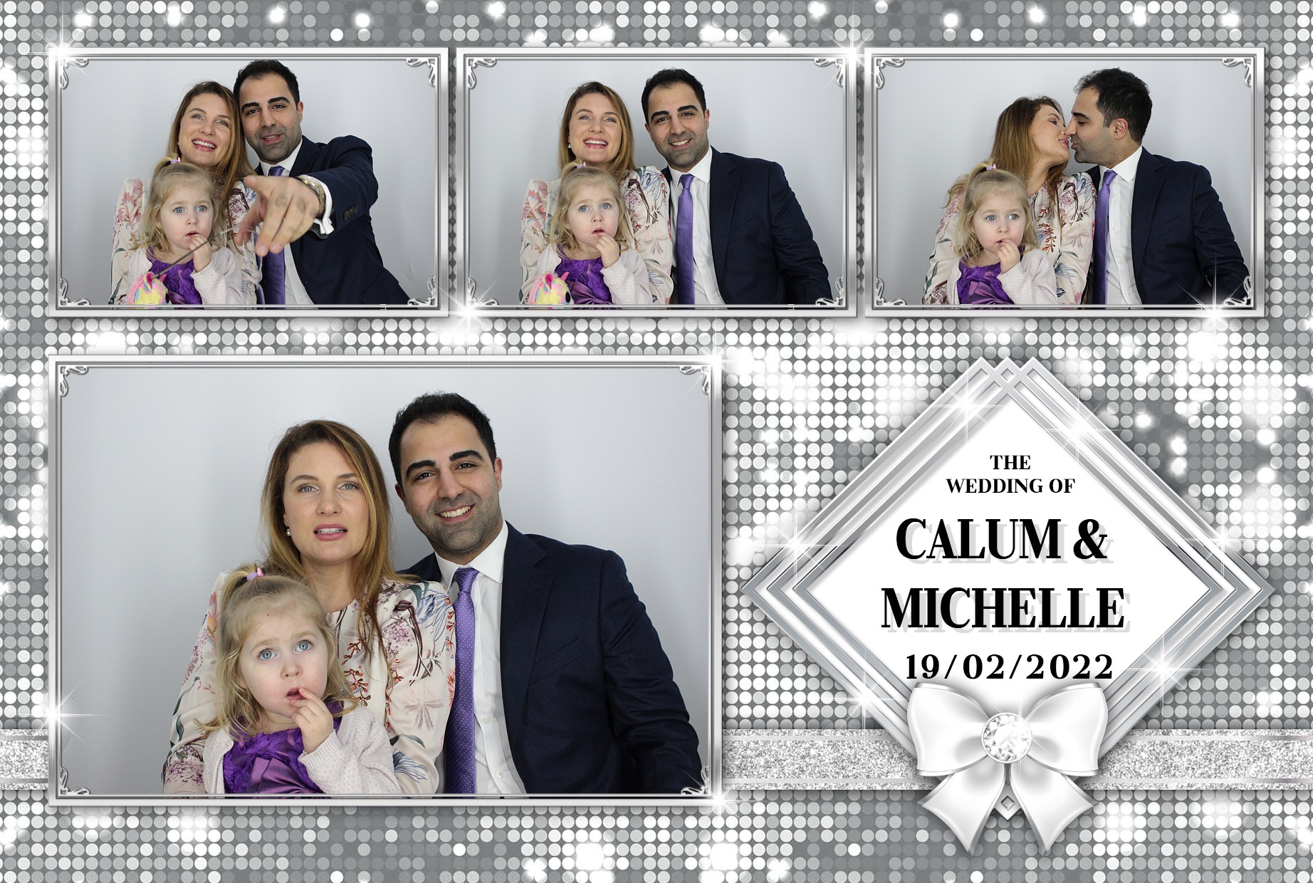 Calum and Michelle's  Wedding  | View more photos from the event at gallery.myphotoboothexperience.co.uk/u/MyPhotoBoothExperienceLtd/Calum-and-Michelles-Wedding