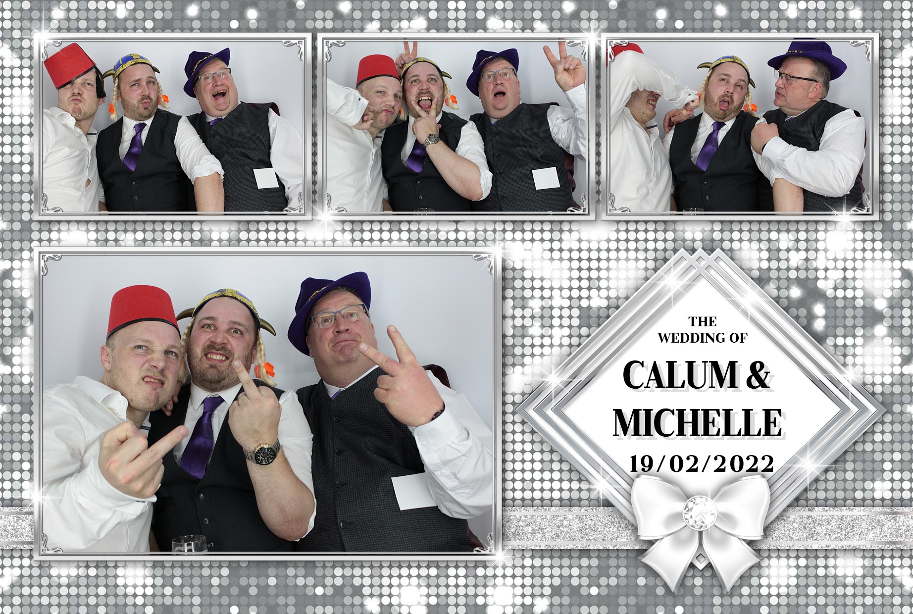 Calum and Michelle's  Wedding  | View more photos from the event at gallery.myphotoboothexperience.co.uk/u/MyPhotoBoothExperienceLtd/Calum-and-Michelles-Wedding