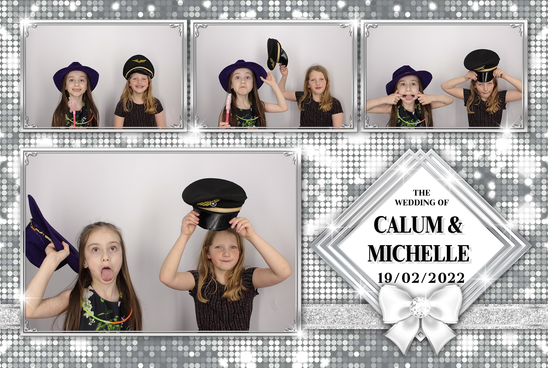 Calum and Michelle's  Wedding  | View more photos from the event at gallery.myphotoboothexperience.co.uk/u/MyPhotoBoothExperienceLtd/Calum-and-Michelles-Wedding