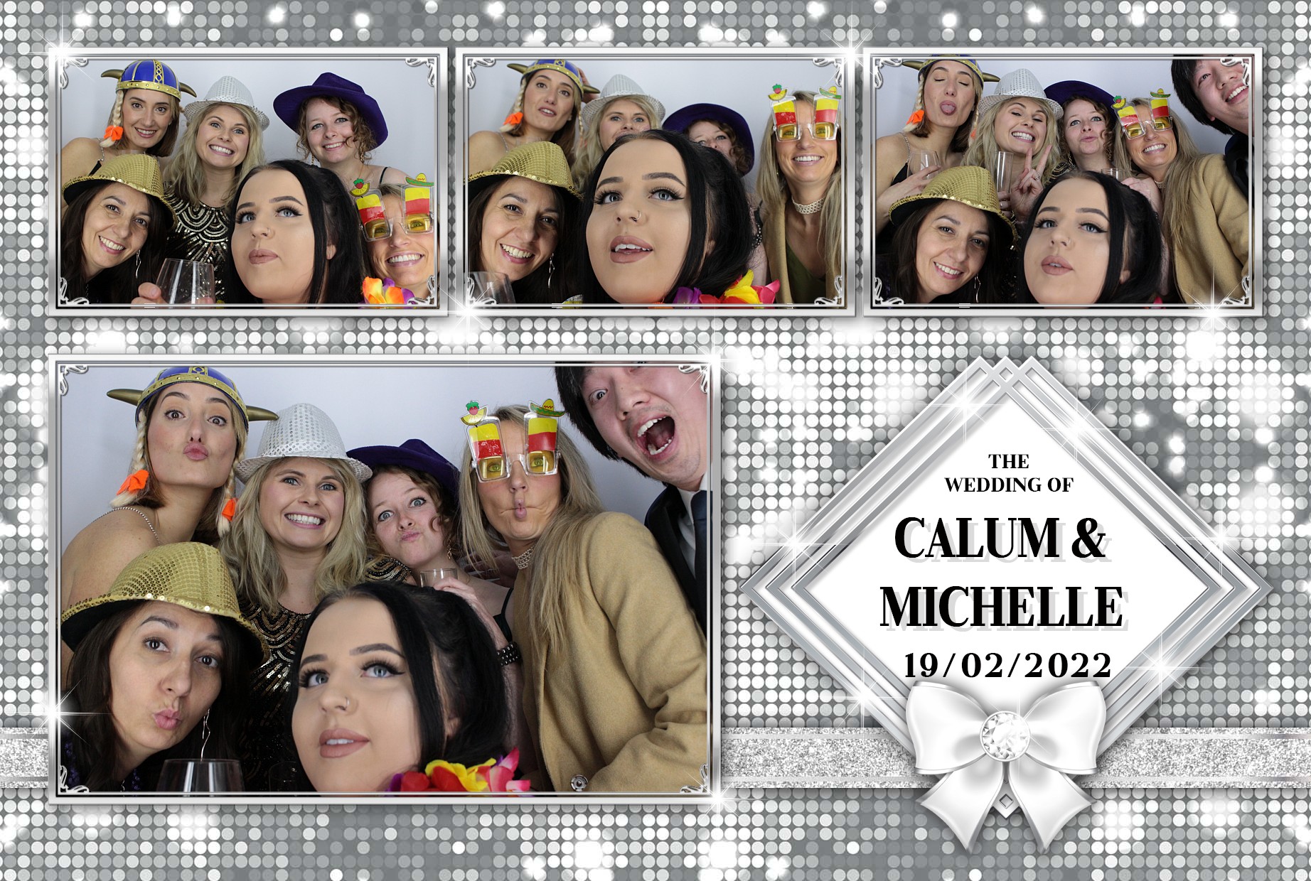 Calum and Michelle's  Wedding  | View more photos from the event at gallery.myphotoboothexperience.co.uk/u/MyPhotoBoothExperienceLtd/Calum-and-Michelles-Wedding