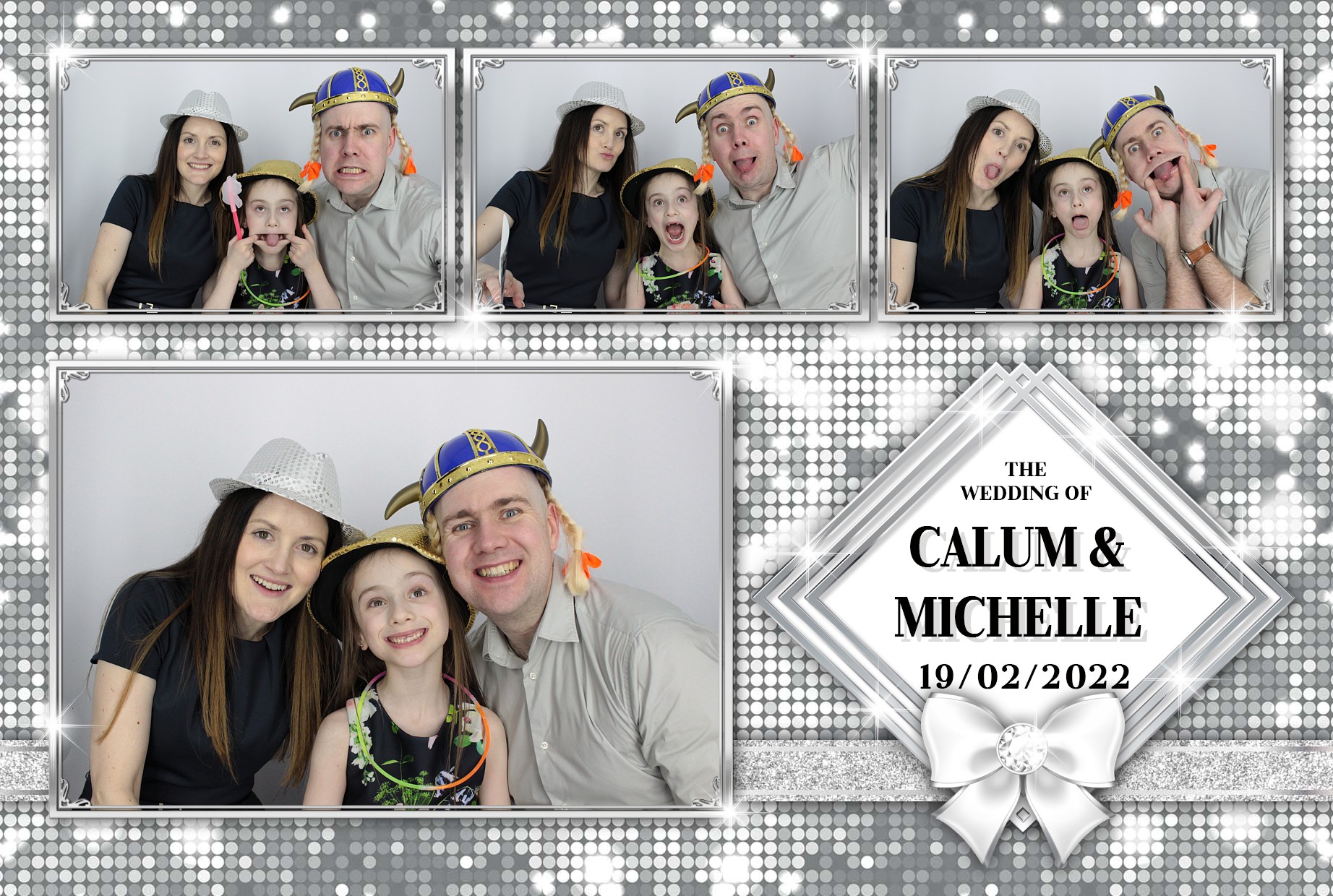 Calum and Michelle's  Wedding  | View more photos from the event at gallery.myphotoboothexperience.co.uk/u/MyPhotoBoothExperienceLtd/Calum-and-Michelles-Wedding