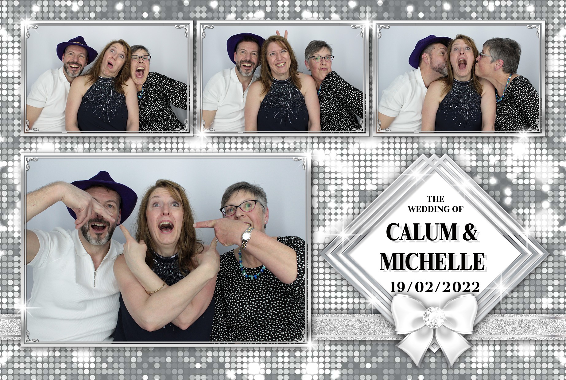 Calum and Michelle's  Wedding  | View more photos from the event at gallery.myphotoboothexperience.co.uk/u/MyPhotoBoothExperienceLtd/Calum-and-Michelles-Wedding