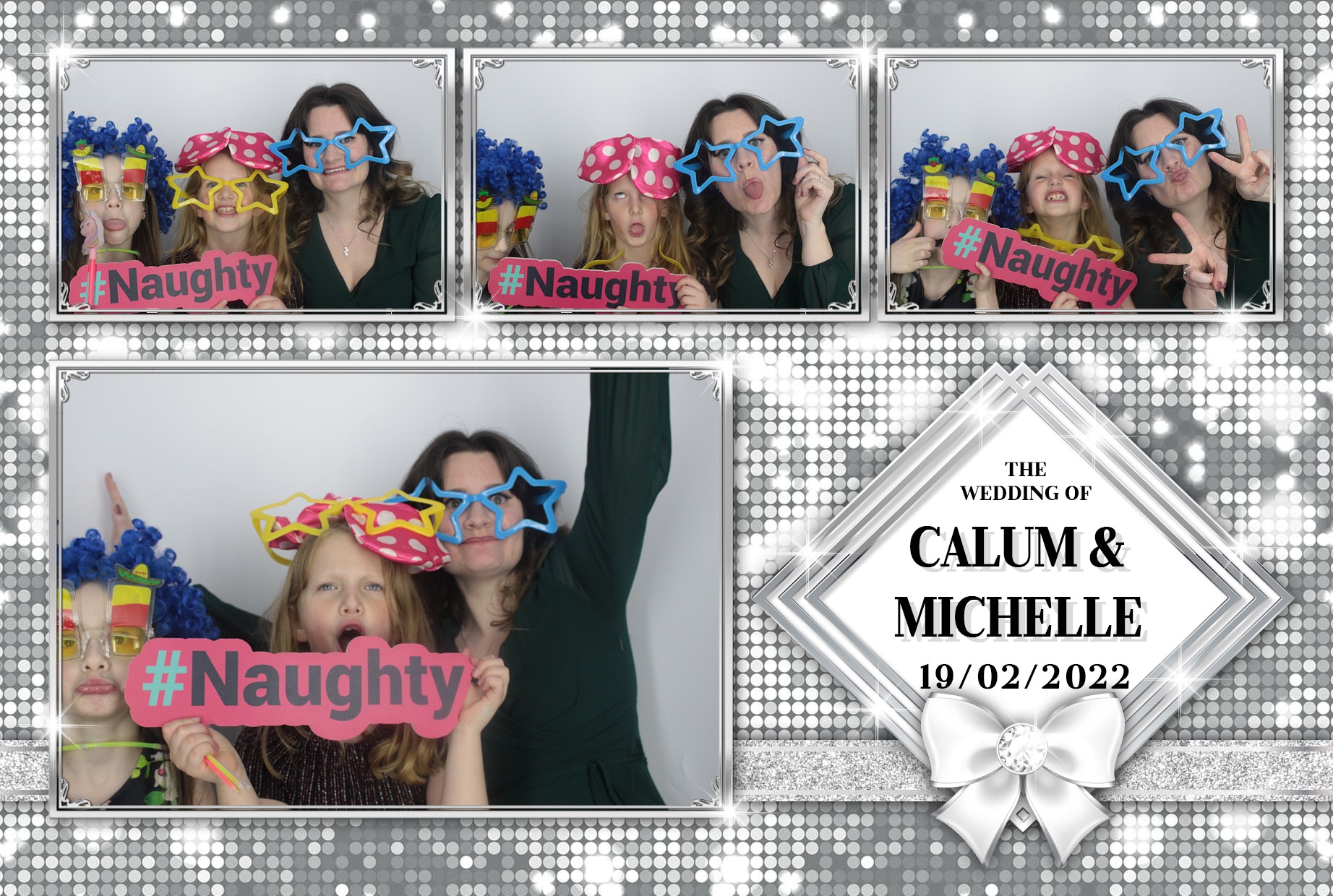 Calum and Michelle's  Wedding  | View more photos from the event at gallery.myphotoboothexperience.co.uk/u/MyPhotoBoothExperienceLtd/Calum-and-Michelles-Wedding