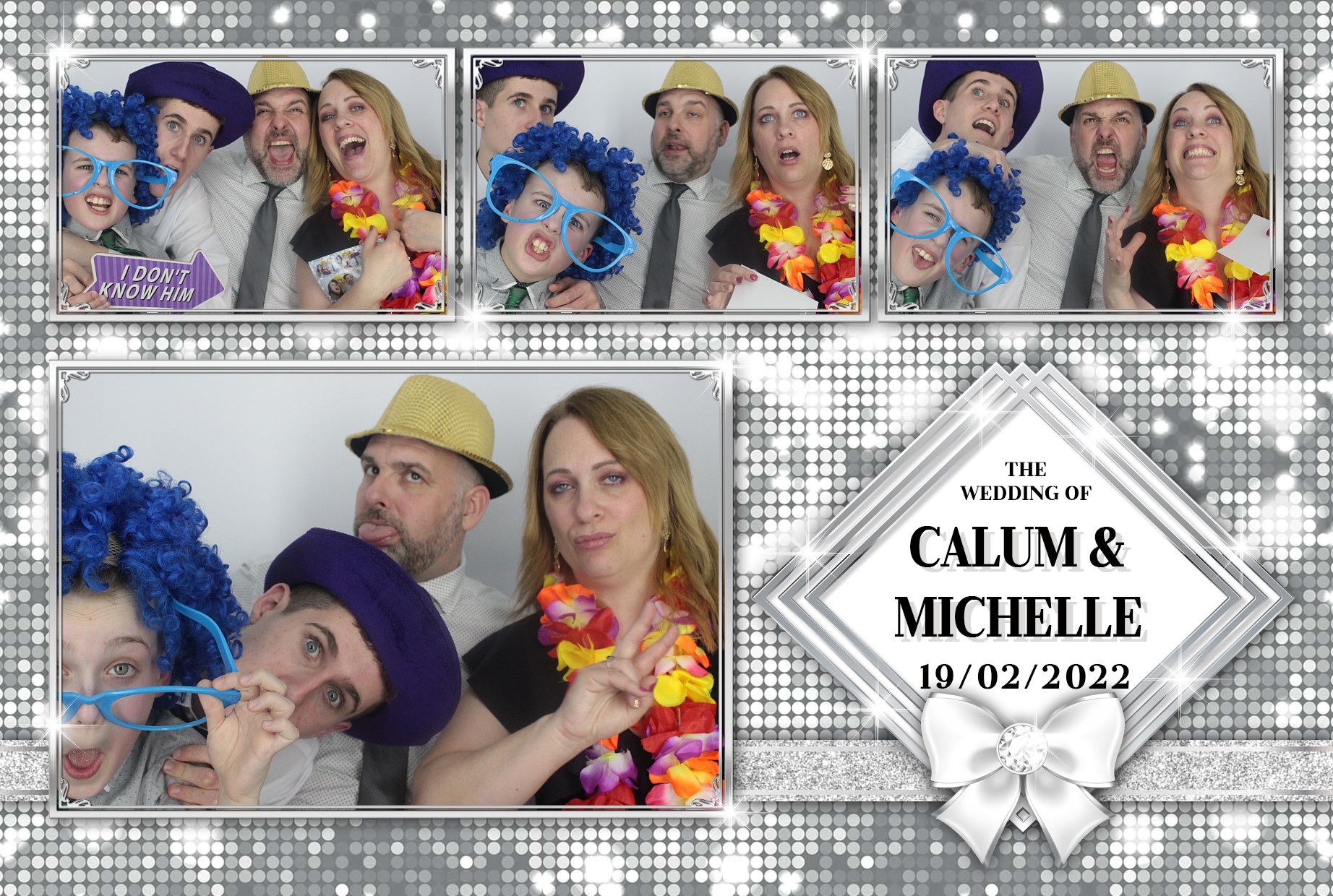 Calum and Michelle's  Wedding  | View more photos from the event at gallery.myphotoboothexperience.co.uk/u/MyPhotoBoothExperienceLtd/Calum-and-Michelles-Wedding