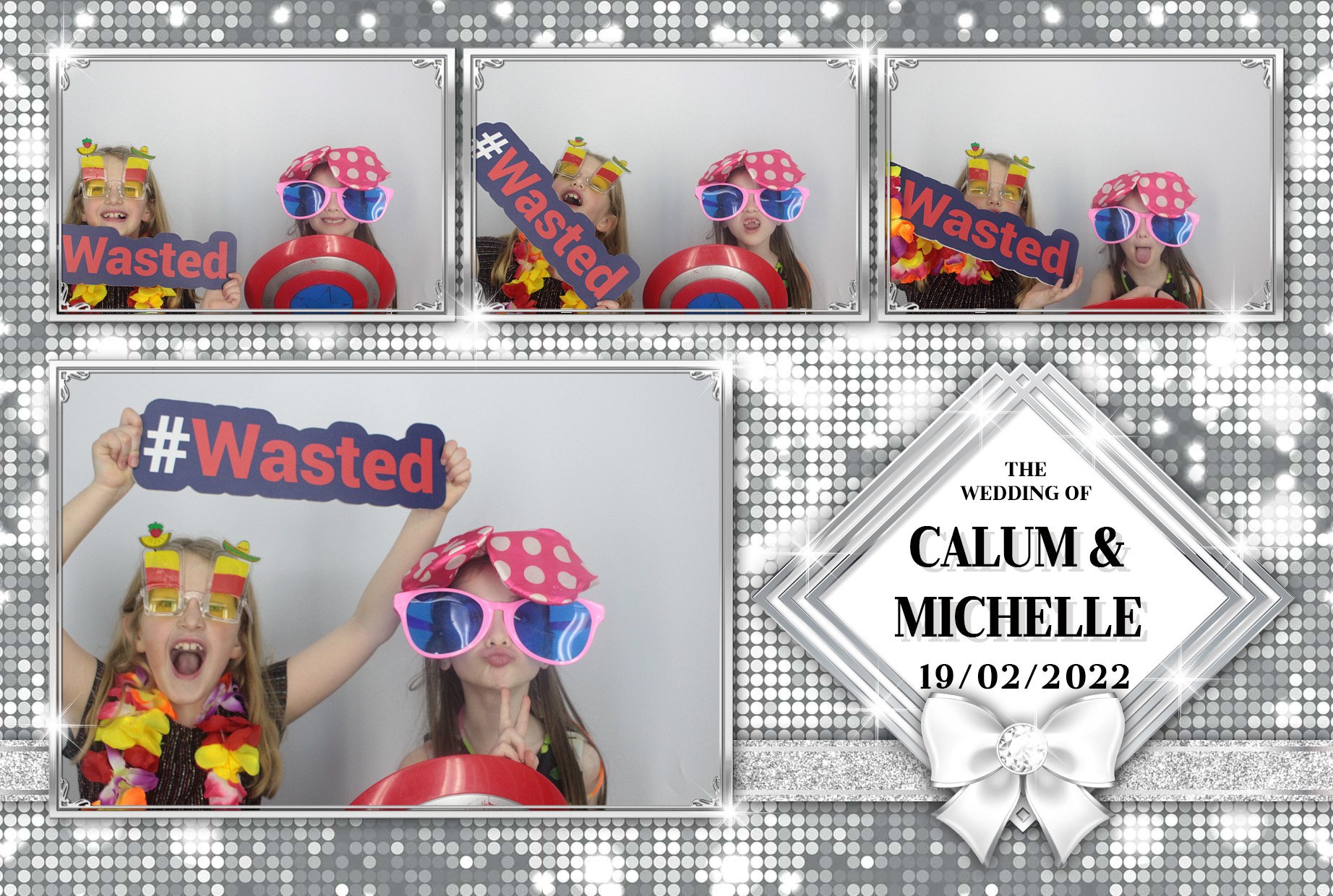 Calum and Michelle's  Wedding  | View more photos from the event at gallery.myphotoboothexperience.co.uk/u/MyPhotoBoothExperienceLtd/Calum-and-Michelles-Wedding