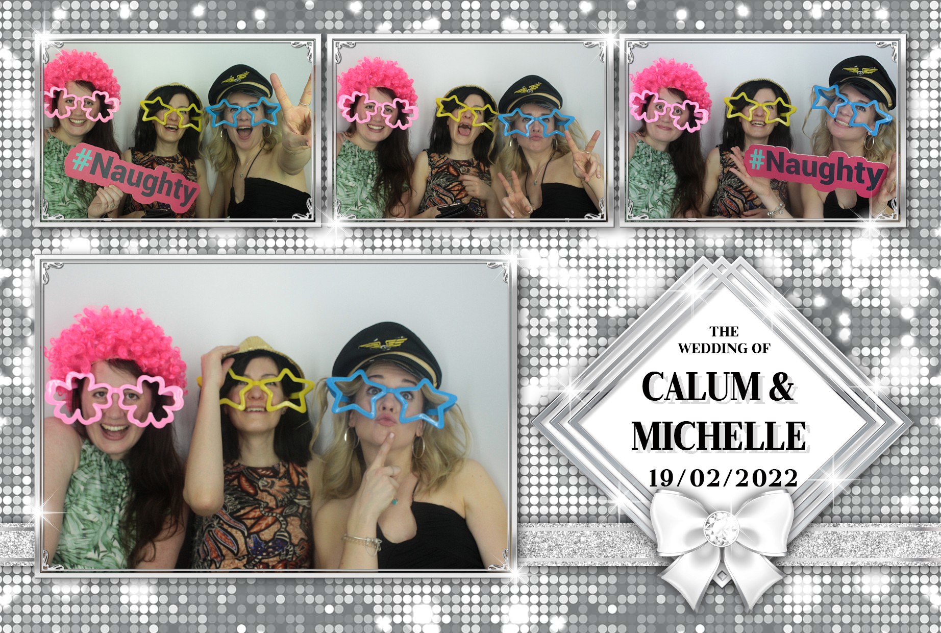 Calum and Michelle's  Wedding  | View more photos from the event at gallery.myphotoboothexperience.co.uk/u/MyPhotoBoothExperienceLtd/Calum-and-Michelles-Wedding