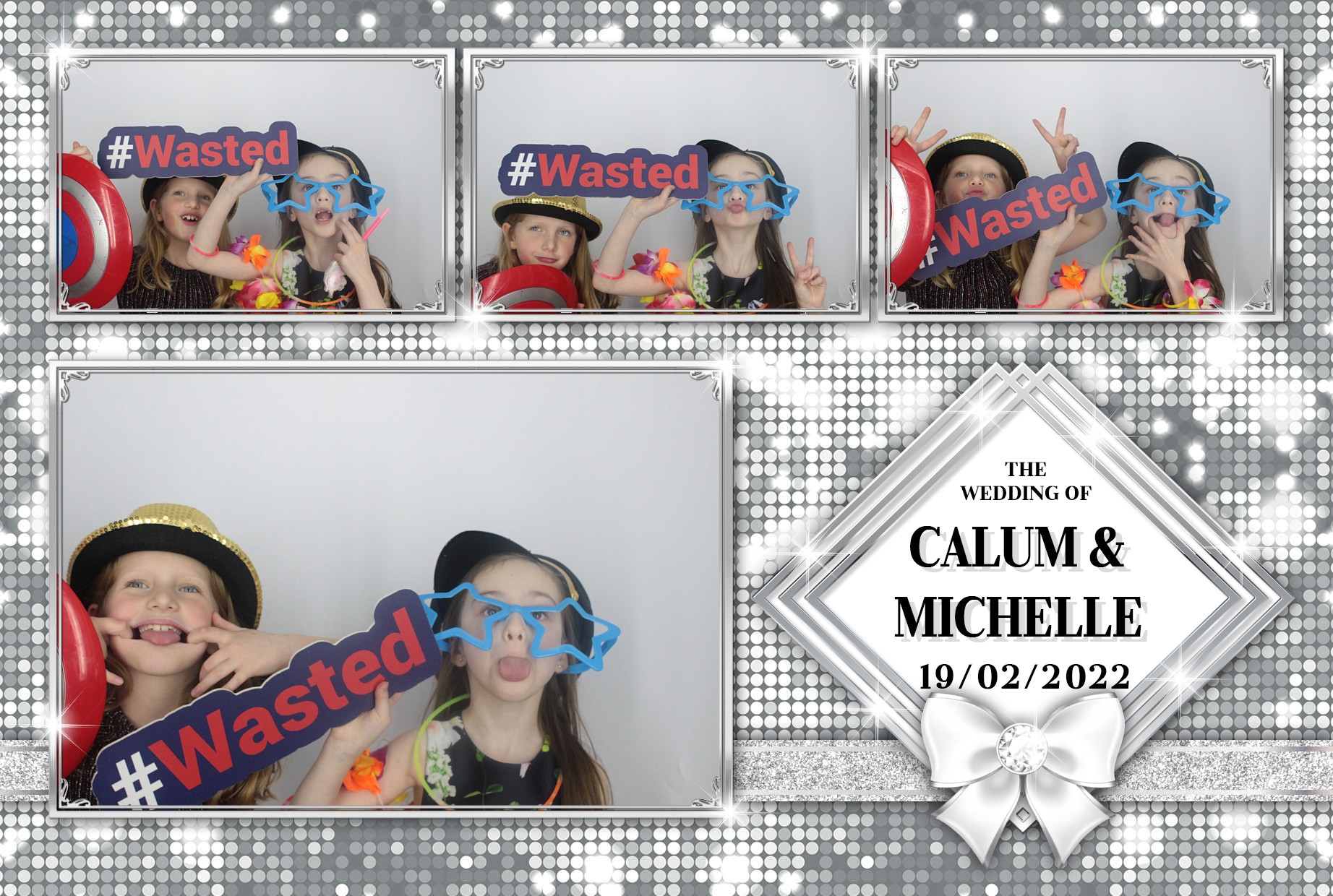 Calum and Michelle's  Wedding  | View more photos from the event at gallery.myphotoboothexperience.co.uk/u/MyPhotoBoothExperienceLtd/Calum-and-Michelles-Wedding