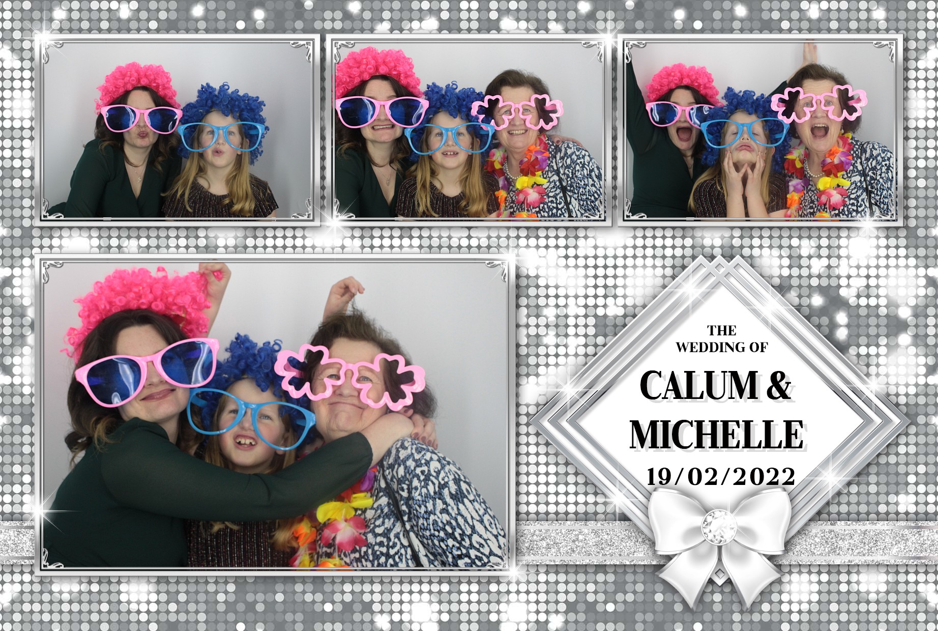 Calum and Michelle's  Wedding  | View more photos from the event at gallery.myphotoboothexperience.co.uk/u/MyPhotoBoothExperienceLtd/Calum-and-Michelles-Wedding