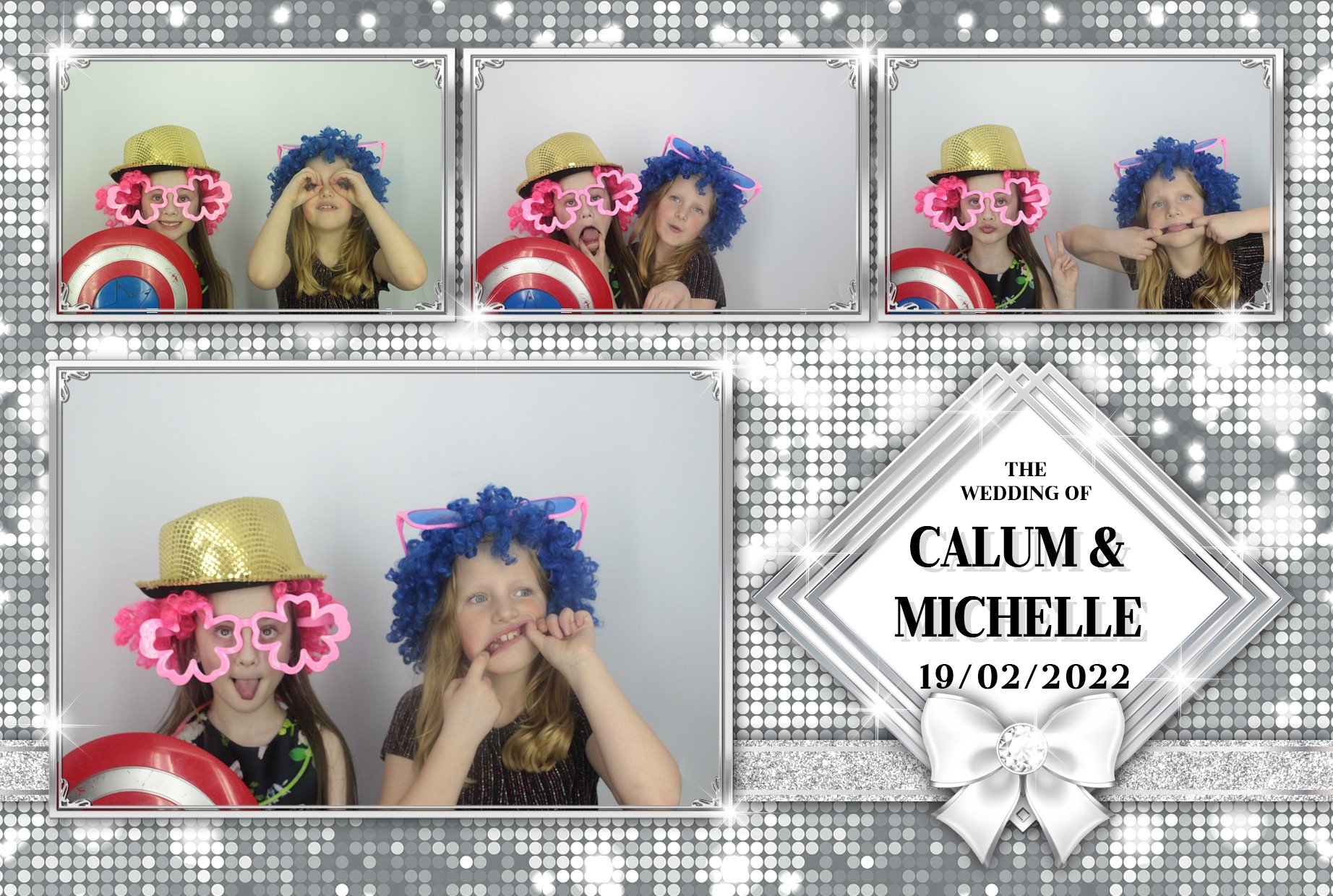Calum and Michelle's  Wedding  | View more photos from the event at gallery.myphotoboothexperience.co.uk/u/MyPhotoBoothExperienceLtd/Calum-and-Michelles-Wedding