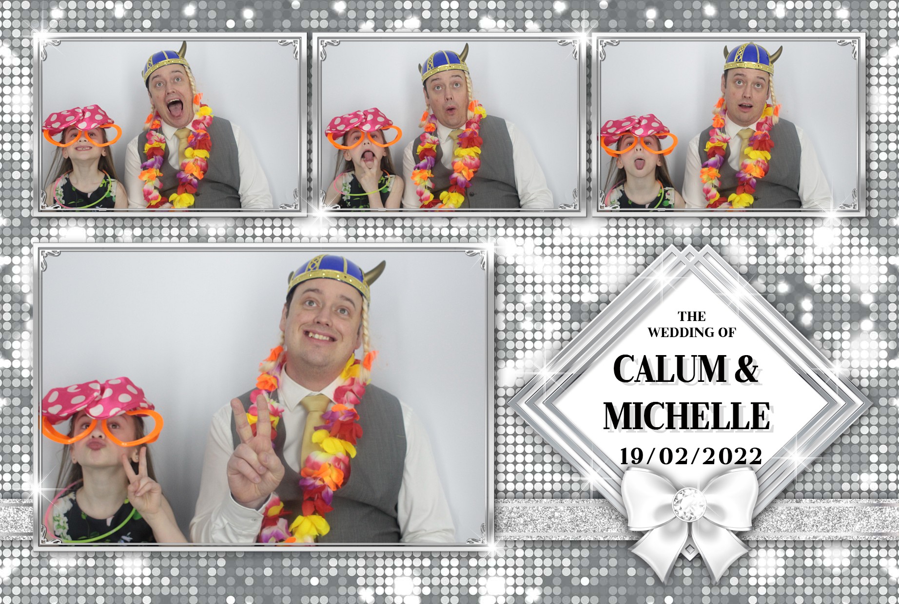 Calum and Michelle's  Wedding  | View more photos from the event at gallery.myphotoboothexperience.co.uk/u/MyPhotoBoothExperienceLtd/Calum-and-Michelles-Wedding