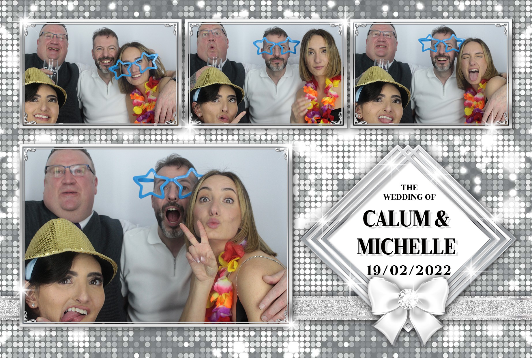 Calum and Michelle's  Wedding  | View more photos from the event at gallery.myphotoboothexperience.co.uk/u/MyPhotoBoothExperienceLtd/Calum-and-Michelles-Wedding
