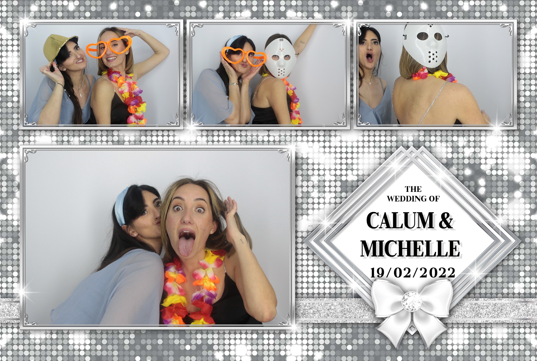 Calum and Michelle's  Wedding  | View more photos from the event at gallery.myphotoboothexperience.co.uk/u/MyPhotoBoothExperienceLtd/Calum-and-Michelles-Wedding