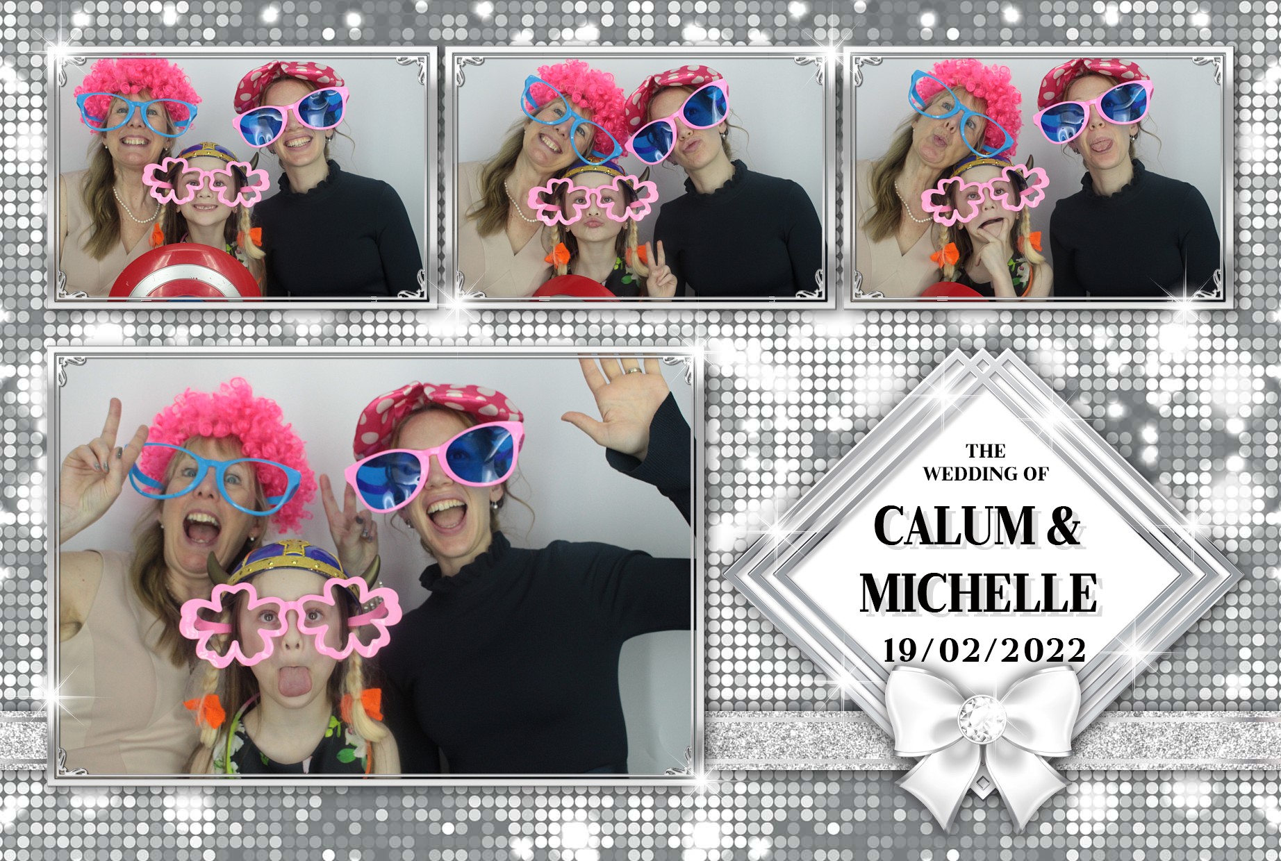 Calum and Michelle's  Wedding  | View more photos from the event at gallery.myphotoboothexperience.co.uk/u/MyPhotoBoothExperienceLtd/Calum-and-Michelles-Wedding