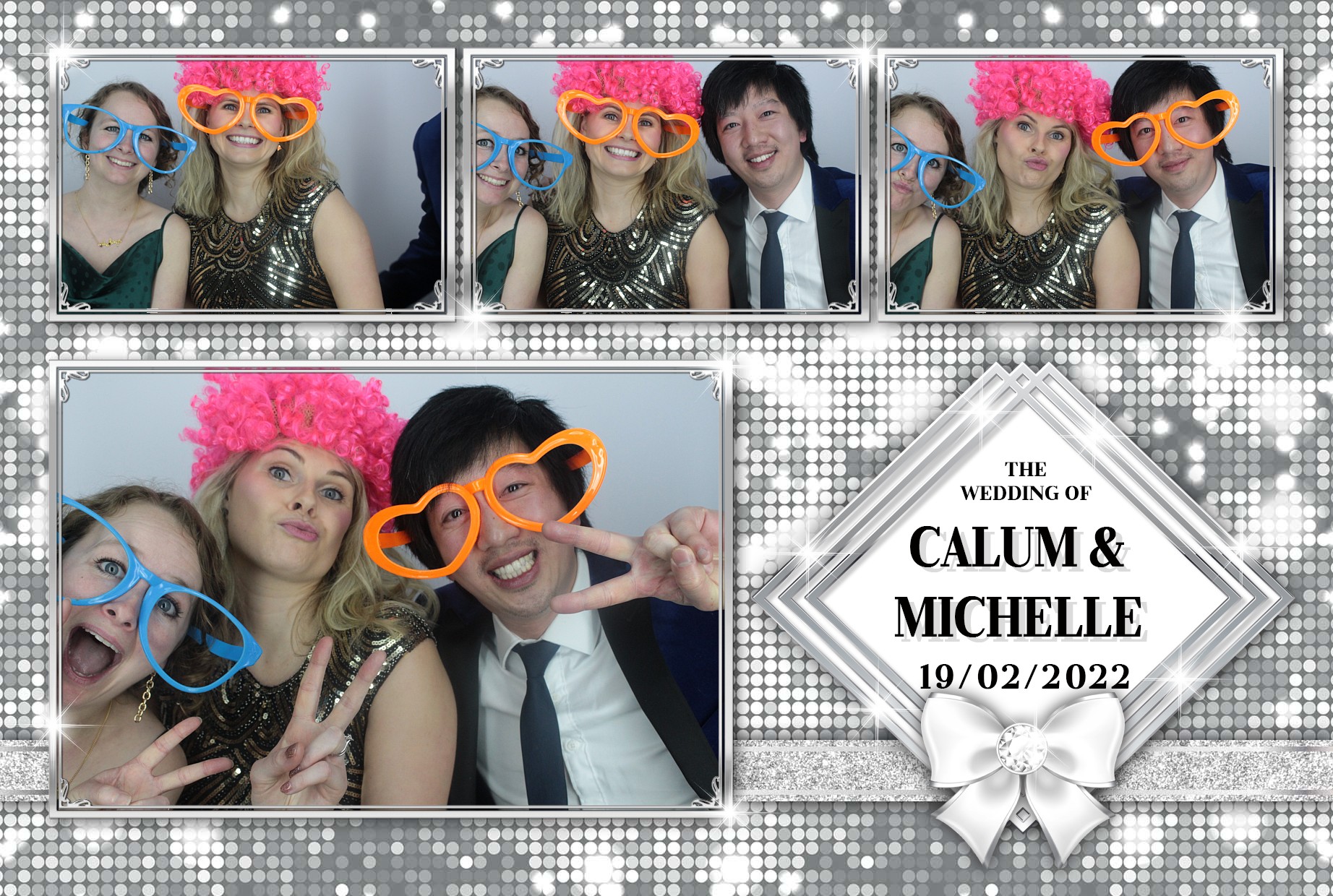Calum and Michelle's  Wedding  | View more photos from the event at gallery.myphotoboothexperience.co.uk/u/MyPhotoBoothExperienceLtd/Calum-and-Michelles-Wedding