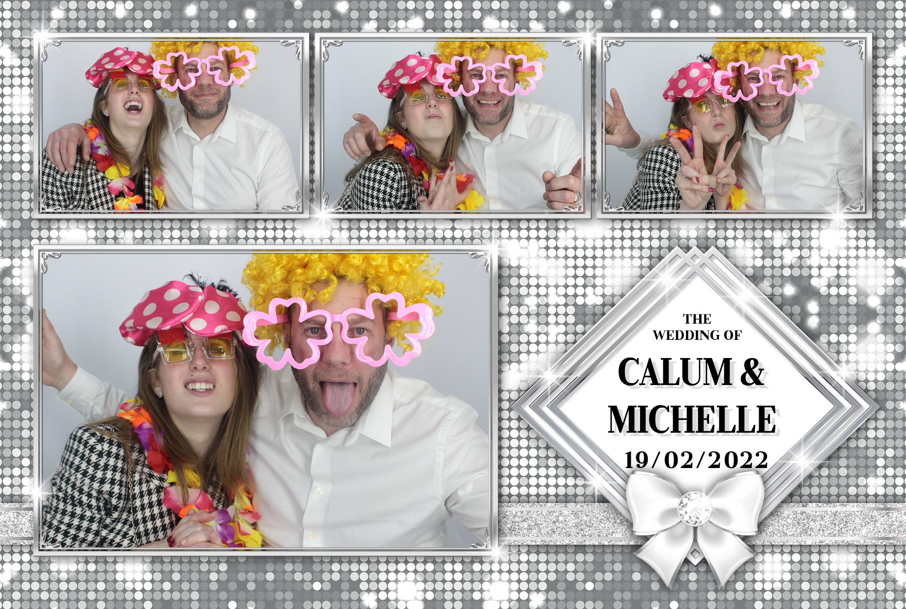 Calum and Michelle's  Wedding  | View more photos from the event at gallery.myphotoboothexperience.co.uk/u/MyPhotoBoothExperienceLtd/Calum-and-Michelles-Wedding