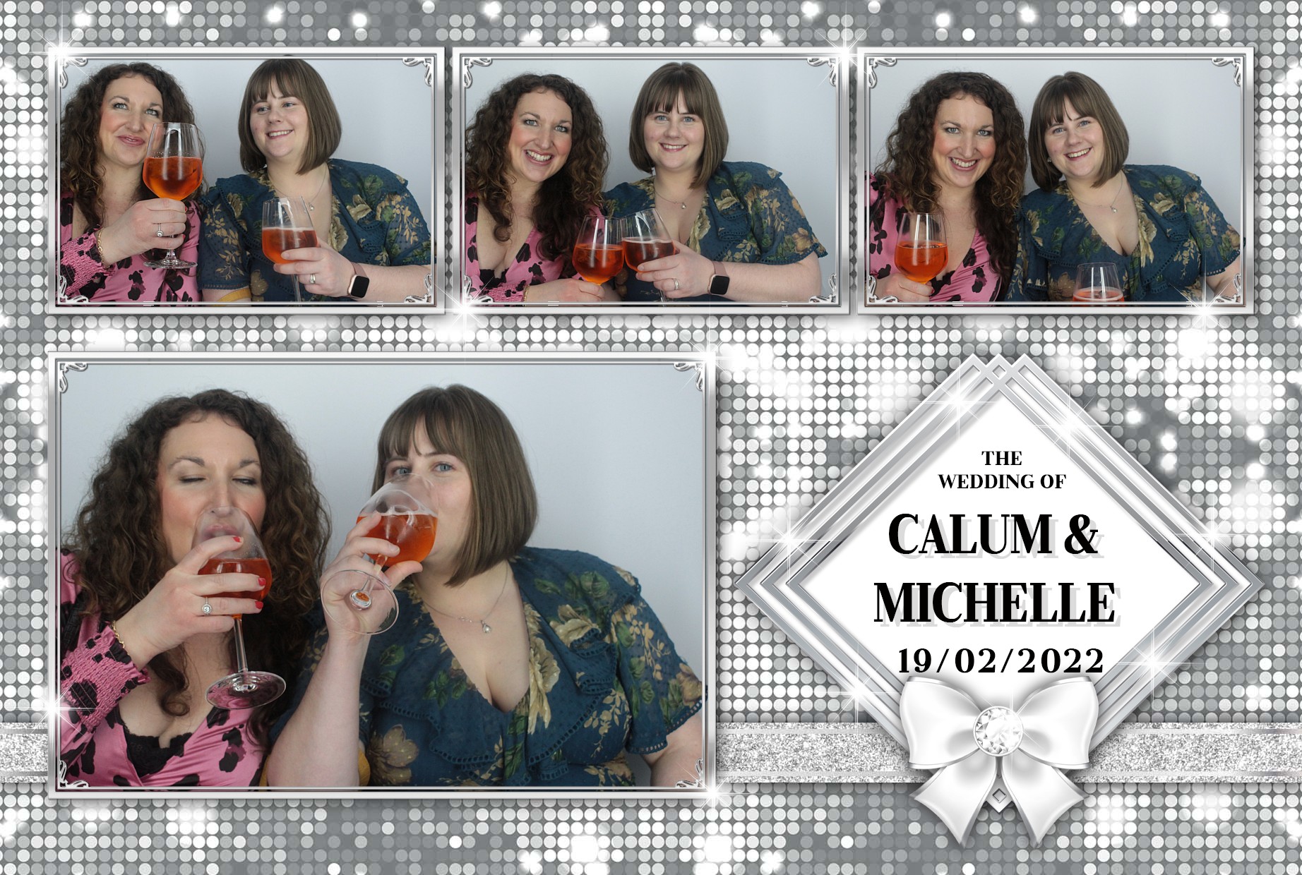 Calum and Michelle's  Wedding  | View more photos from the event at gallery.myphotoboothexperience.co.uk/u/MyPhotoBoothExperienceLtd/Calum-and-Michelles-Wedding