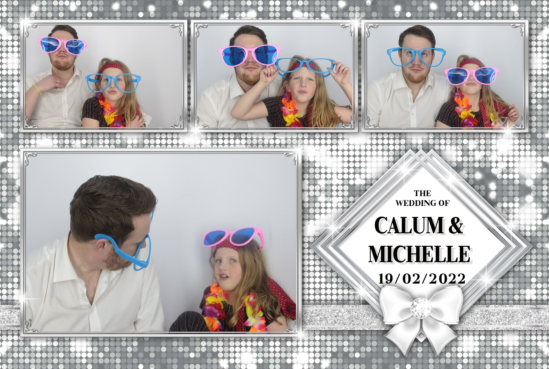 Calum and Michelle's  Wedding  | View more photos from the event at gallery.myphotoboothexperience.co.uk/u/MyPhotoBoothExperienceLtd/Calum-and-Michelles-Wedding