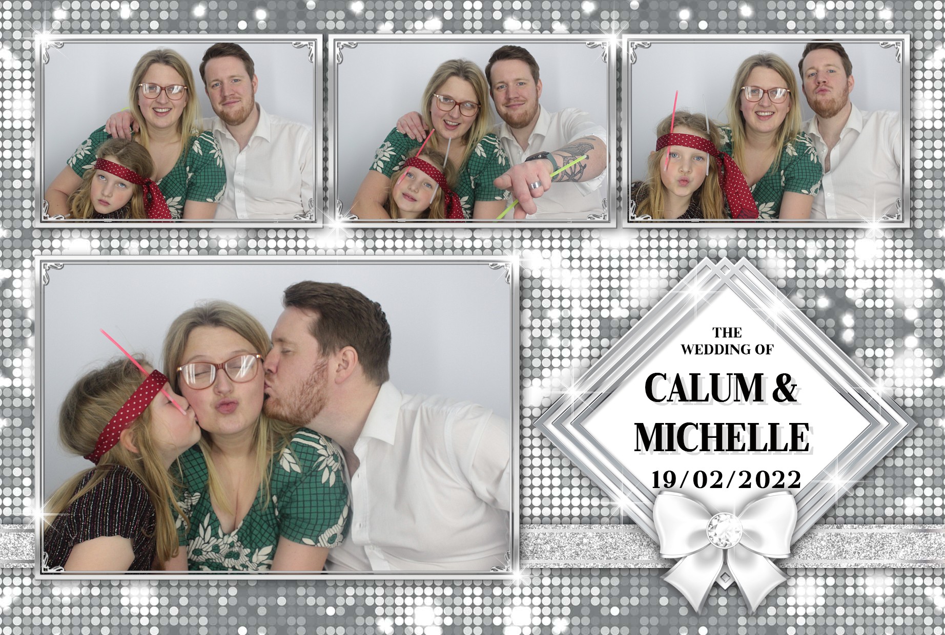 Calum and Michelle's  Wedding  | View more photos from the event at gallery.myphotoboothexperience.co.uk/u/MyPhotoBoothExperienceLtd/Calum-and-Michelles-Wedding