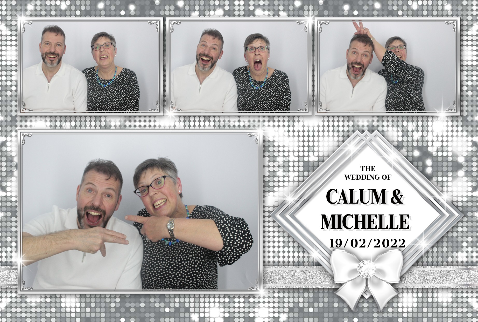 Calum and Michelle's  Wedding  | View more photos from the event at gallery.myphotoboothexperience.co.uk/u/MyPhotoBoothExperienceLtd/Calum-and-Michelles-Wedding