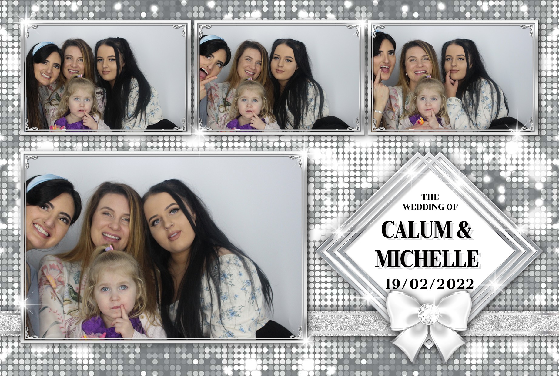 Calum and Michelle's  Wedding  | View more photos from the event at gallery.myphotoboothexperience.co.uk/u/MyPhotoBoothExperienceLtd/Calum-and-Michelles-Wedding