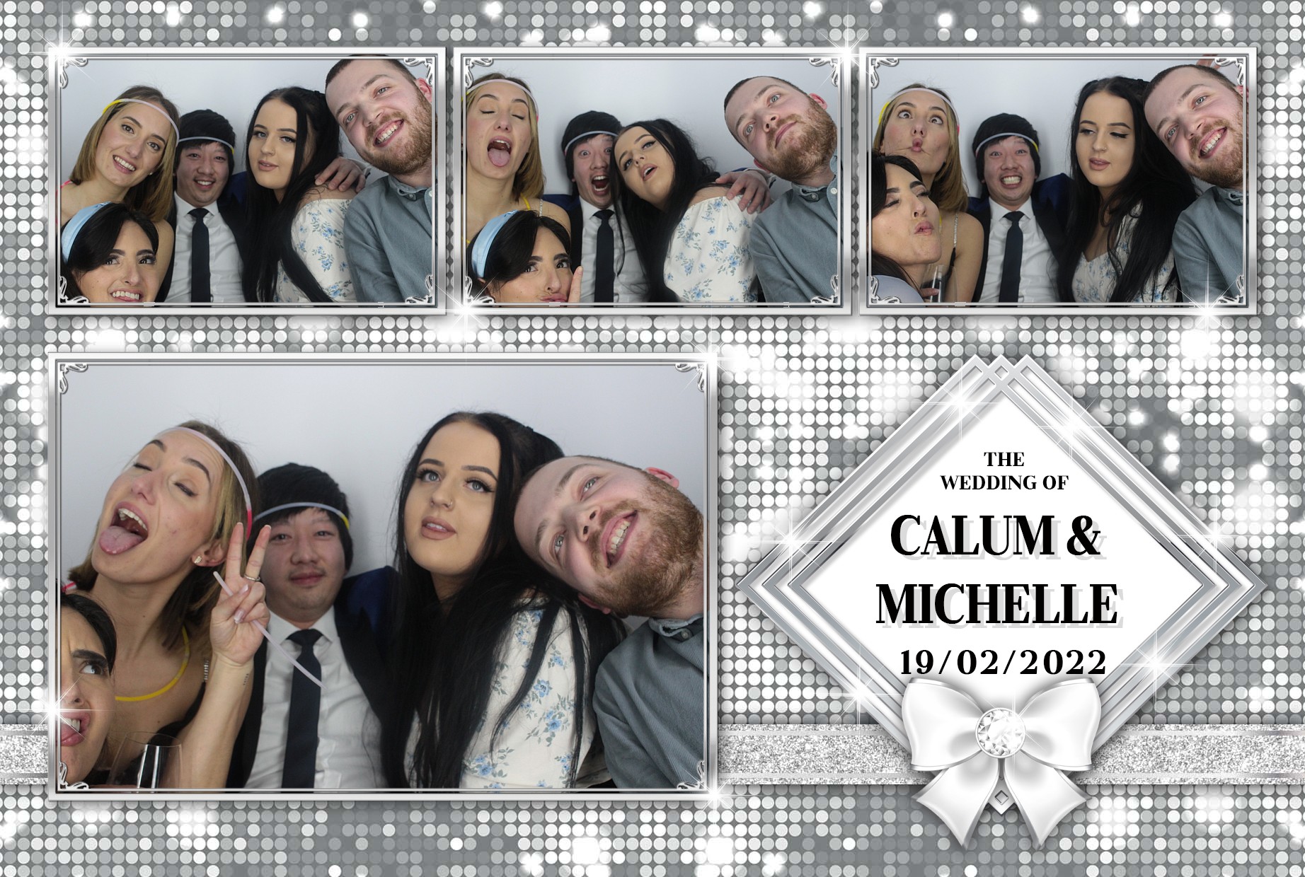 Calum and Michelle's  Wedding  | View more photos from the event at gallery.myphotoboothexperience.co.uk/u/MyPhotoBoothExperienceLtd/Calum-and-Michelles-Wedding