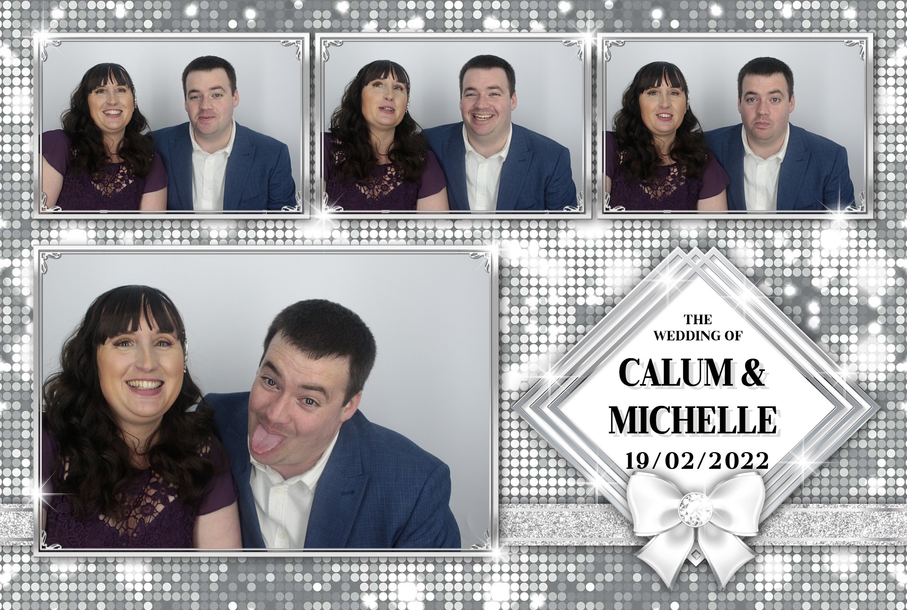 Calum and Michelle's  Wedding  | View more photos from the event at gallery.myphotoboothexperience.co.uk/u/MyPhotoBoothExperienceLtd/Calum-and-Michelles-Wedding