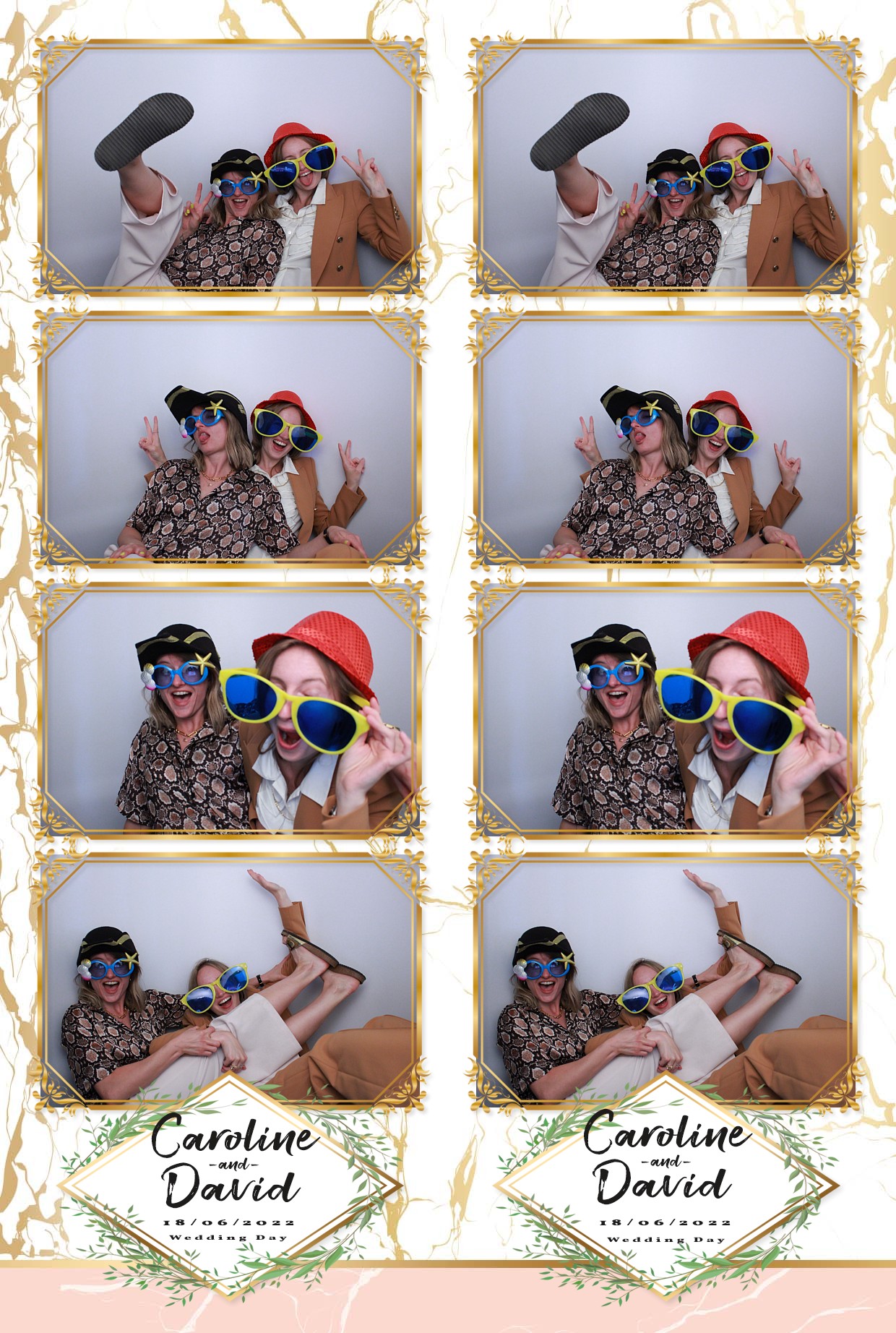 Caz & Dave's Wedding Reception  | View more photos from the event at gallery.myphotoboothexperience.co.uk/u/MyPhotoBoothExperienceLtd/Caz-Daves-Wedding-Reception