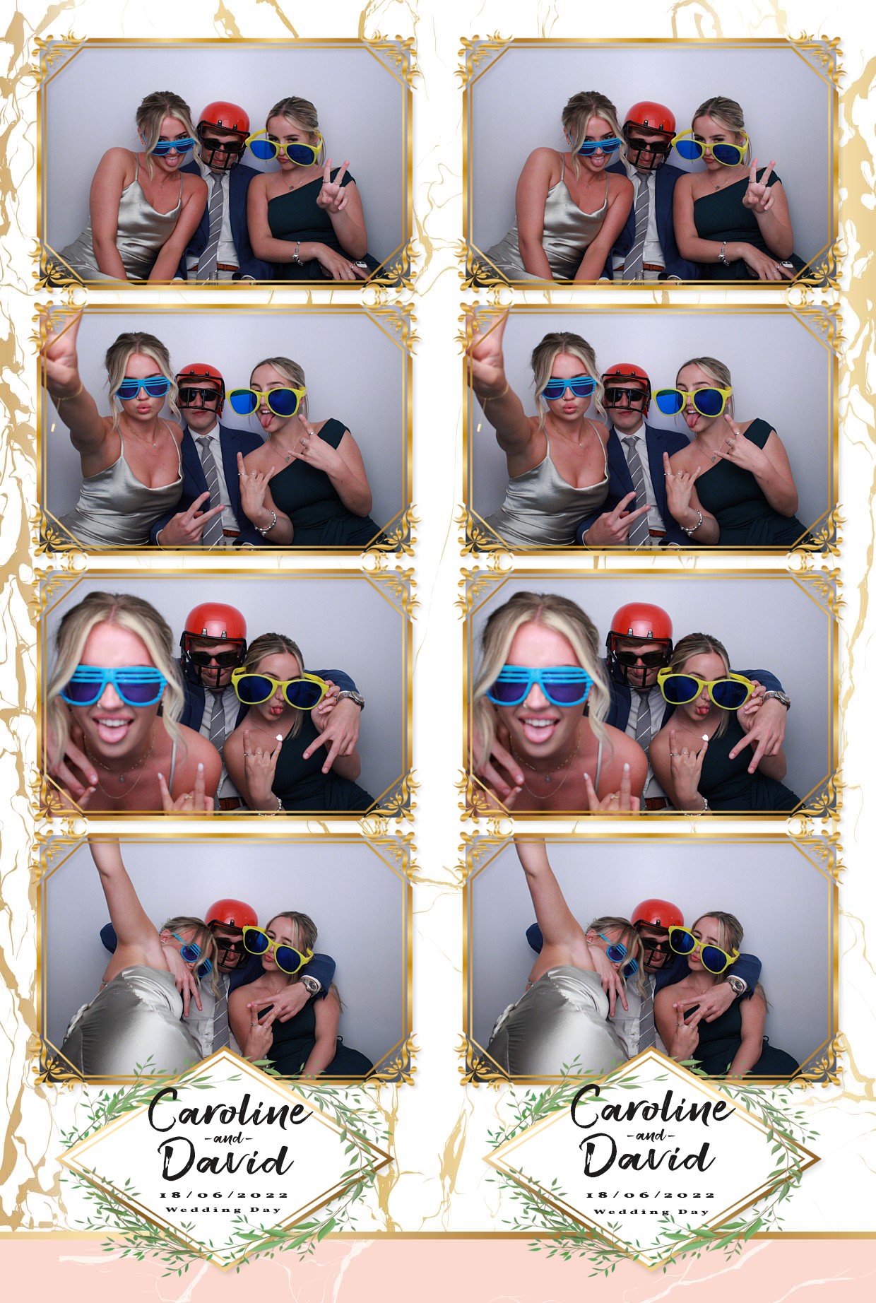 Caz & Dave's Wedding Reception  | View more photos from the event at gallery.myphotoboothexperience.co.uk/u/MyPhotoBoothExperienceLtd/Caz-Daves-Wedding-Reception
