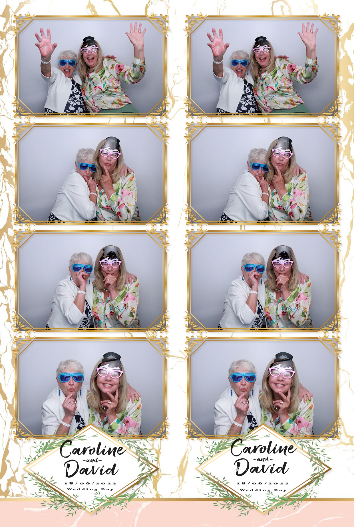 Caz & Dave's Wedding Reception  | View more photos from the event at gallery.myphotoboothexperience.co.uk/u/MyPhotoBoothExperienceLtd/Caz-Daves-Wedding-Reception