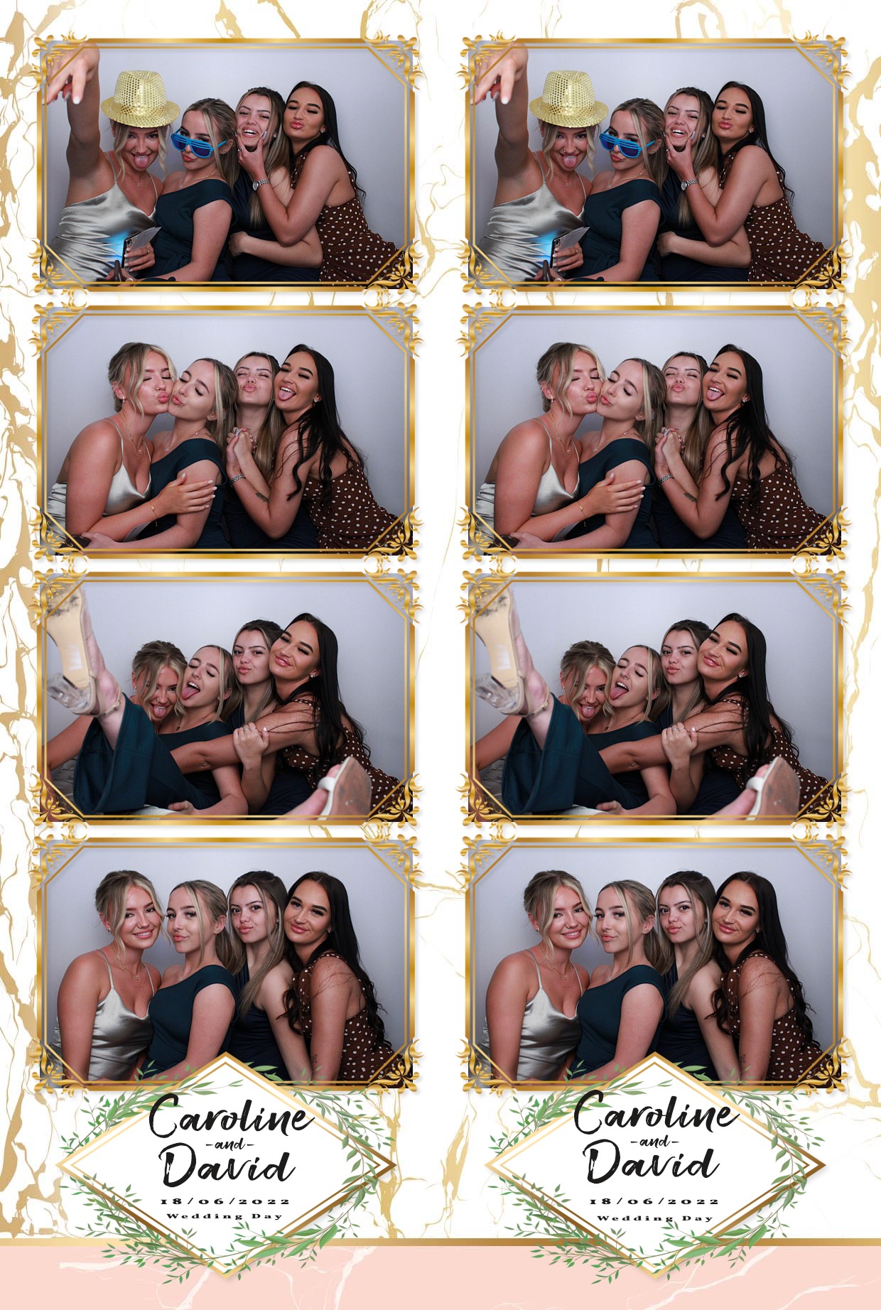 Caz & Dave's Wedding Reception  | View more photos from the event at gallery.myphotoboothexperience.co.uk/u/MyPhotoBoothExperienceLtd/Caz-Daves-Wedding-Reception