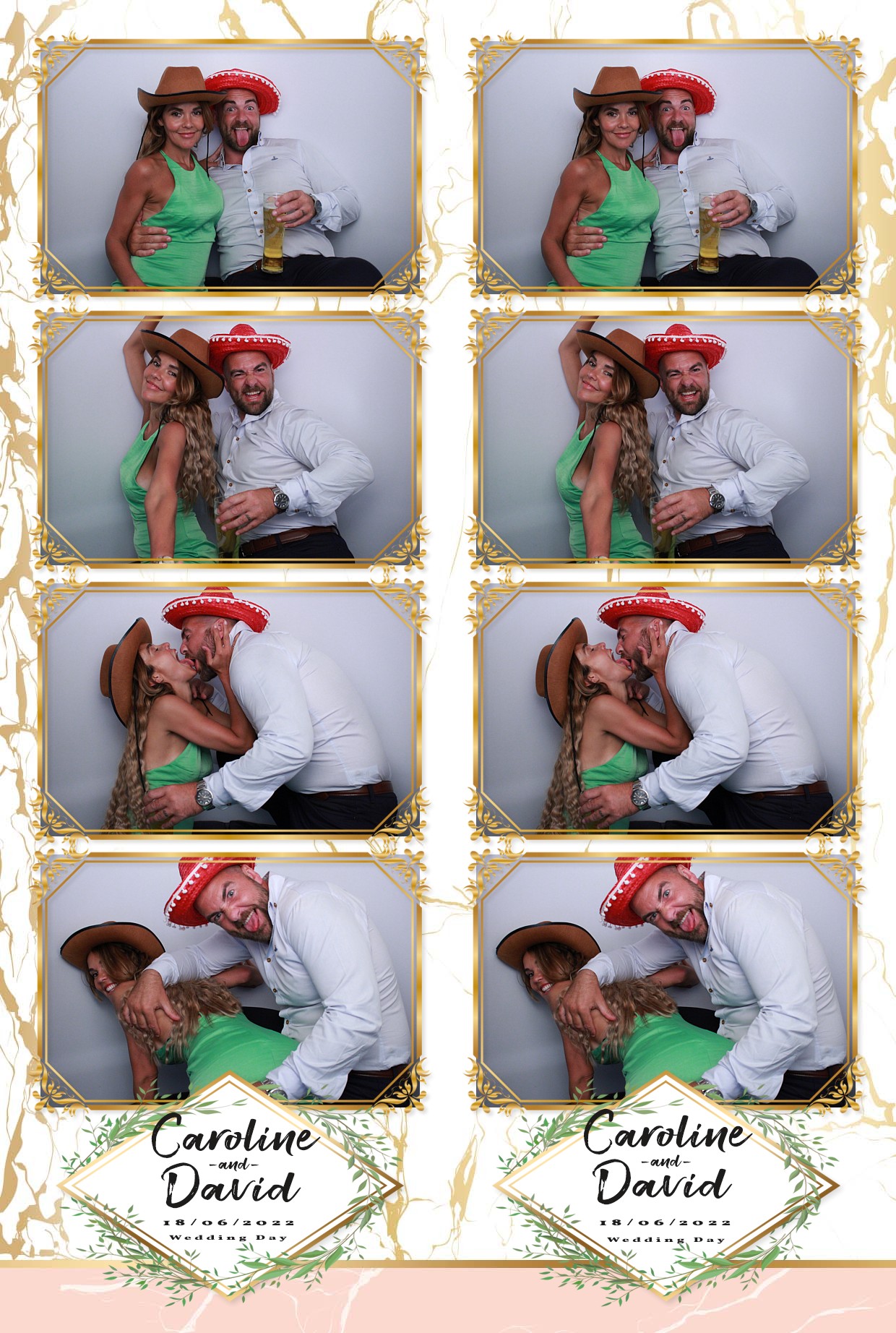 Caz & Dave's Wedding Reception  | View more photos from the event at gallery.myphotoboothexperience.co.uk/u/MyPhotoBoothExperienceLtd/Caz-Daves-Wedding-Reception